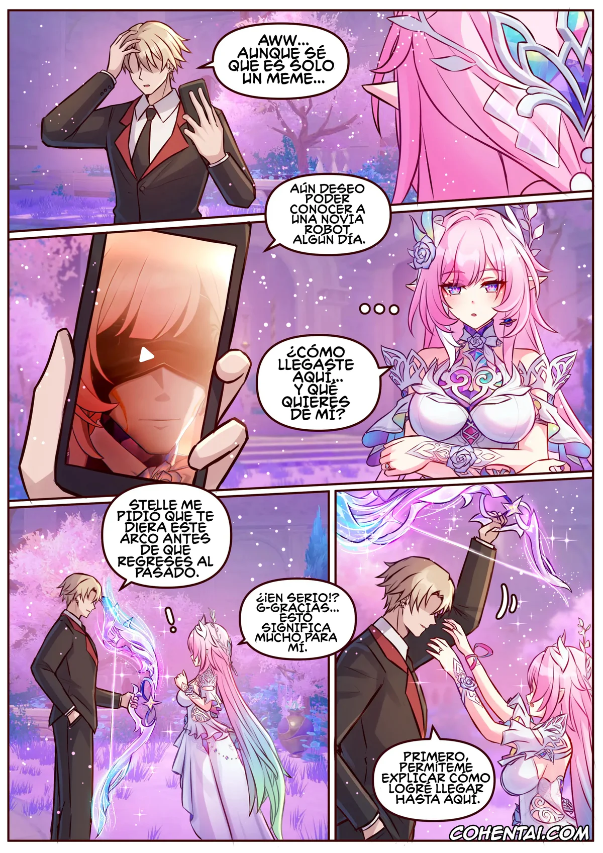 Honkai: Star Rail xxx, Cyrene xxx, Skott xxx, Finish Cyrene, pagina 1