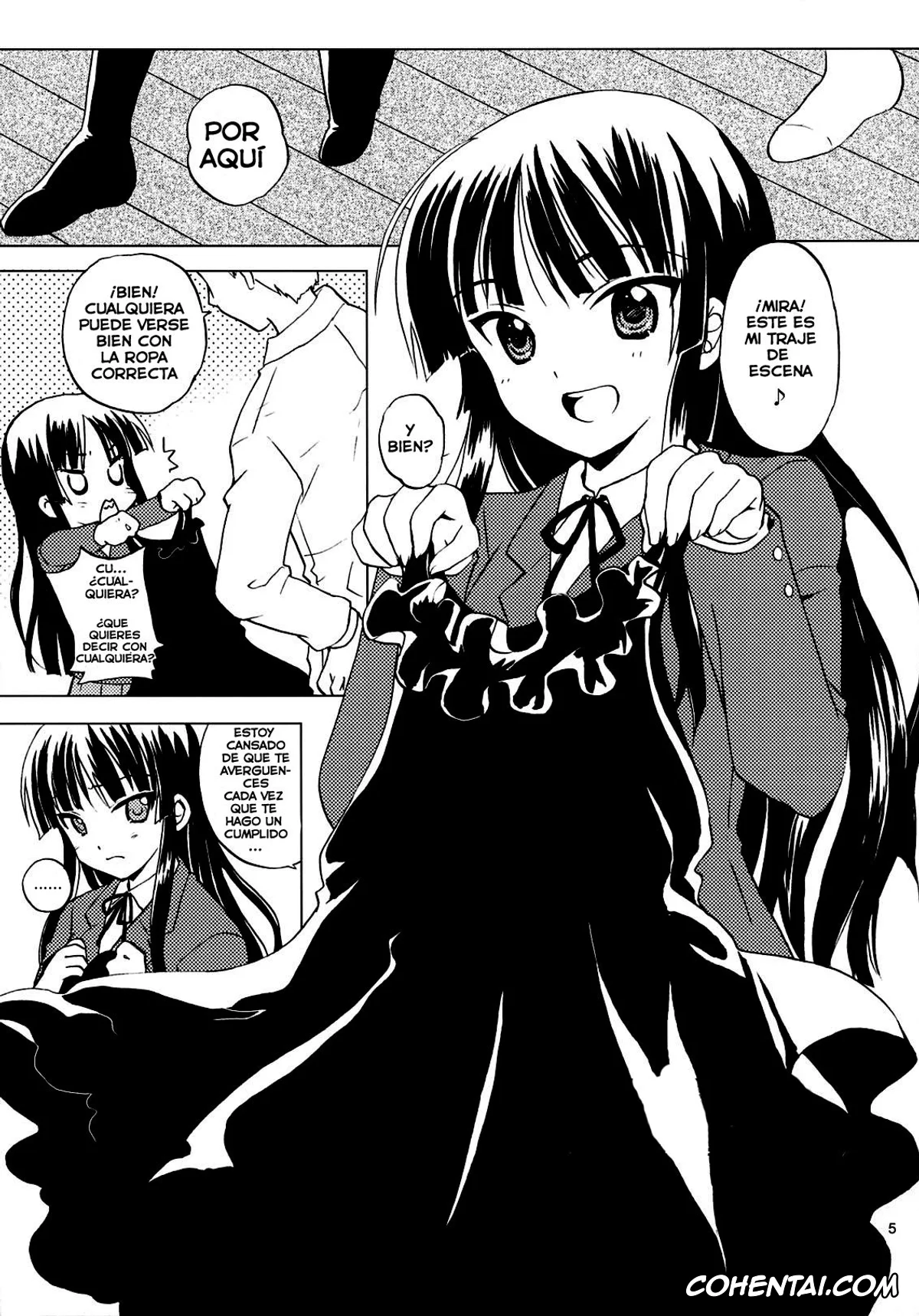 K-ON! xxx, Mio Akiyama xxx, Lazy Lazy (K-ON!), pagina 4