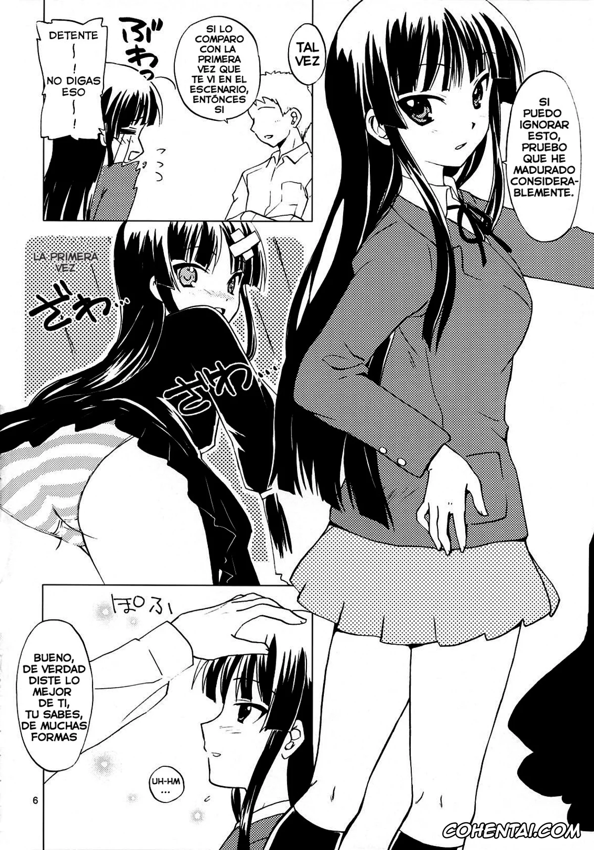 K-ON! porno, Mio Akiyama porno, Lazy Lazy (K-ON!), pagina 5