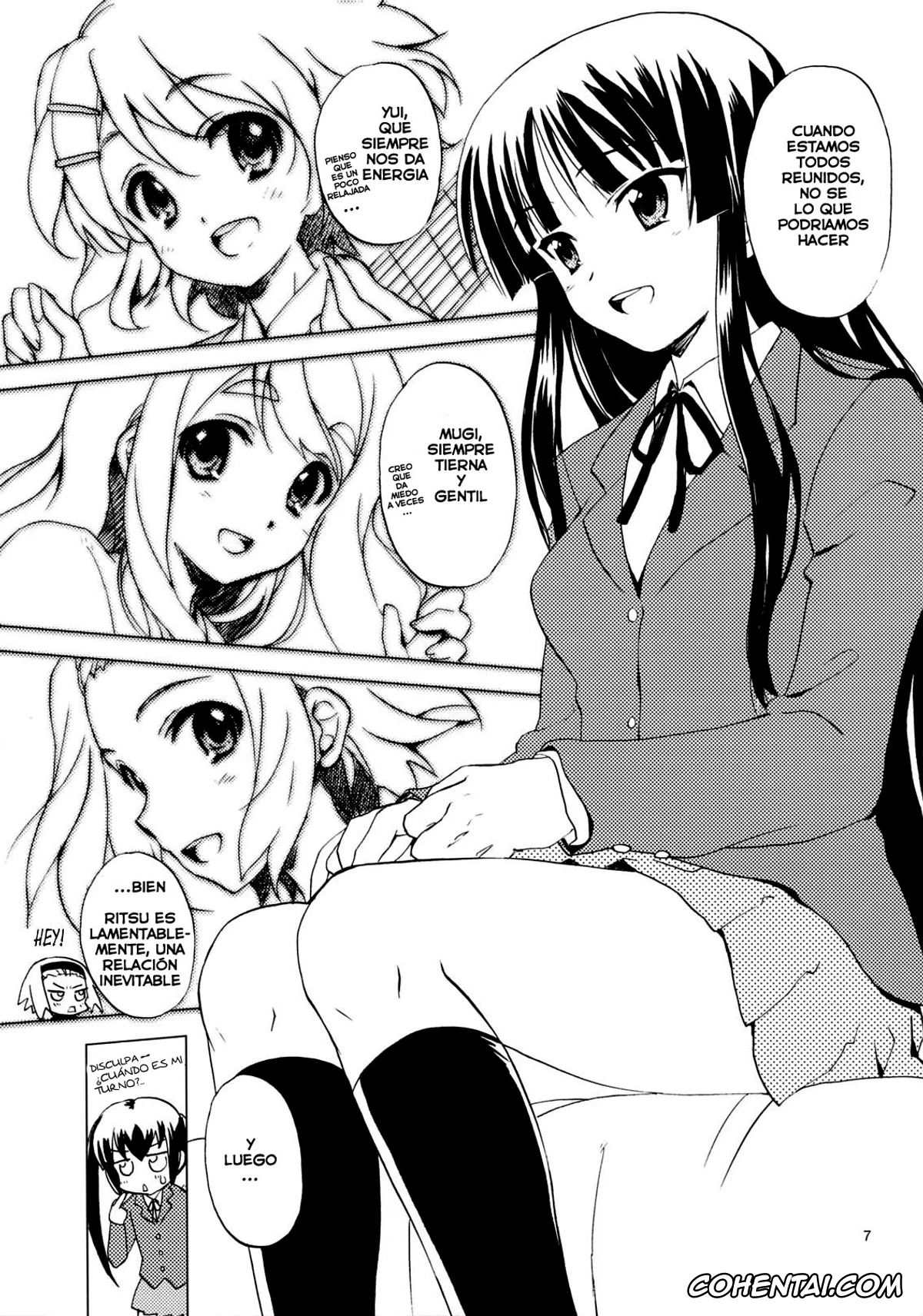K-ON! hentai, Mio Akiyama hentai, Lazy Lazy (K-ON!), pagina 6