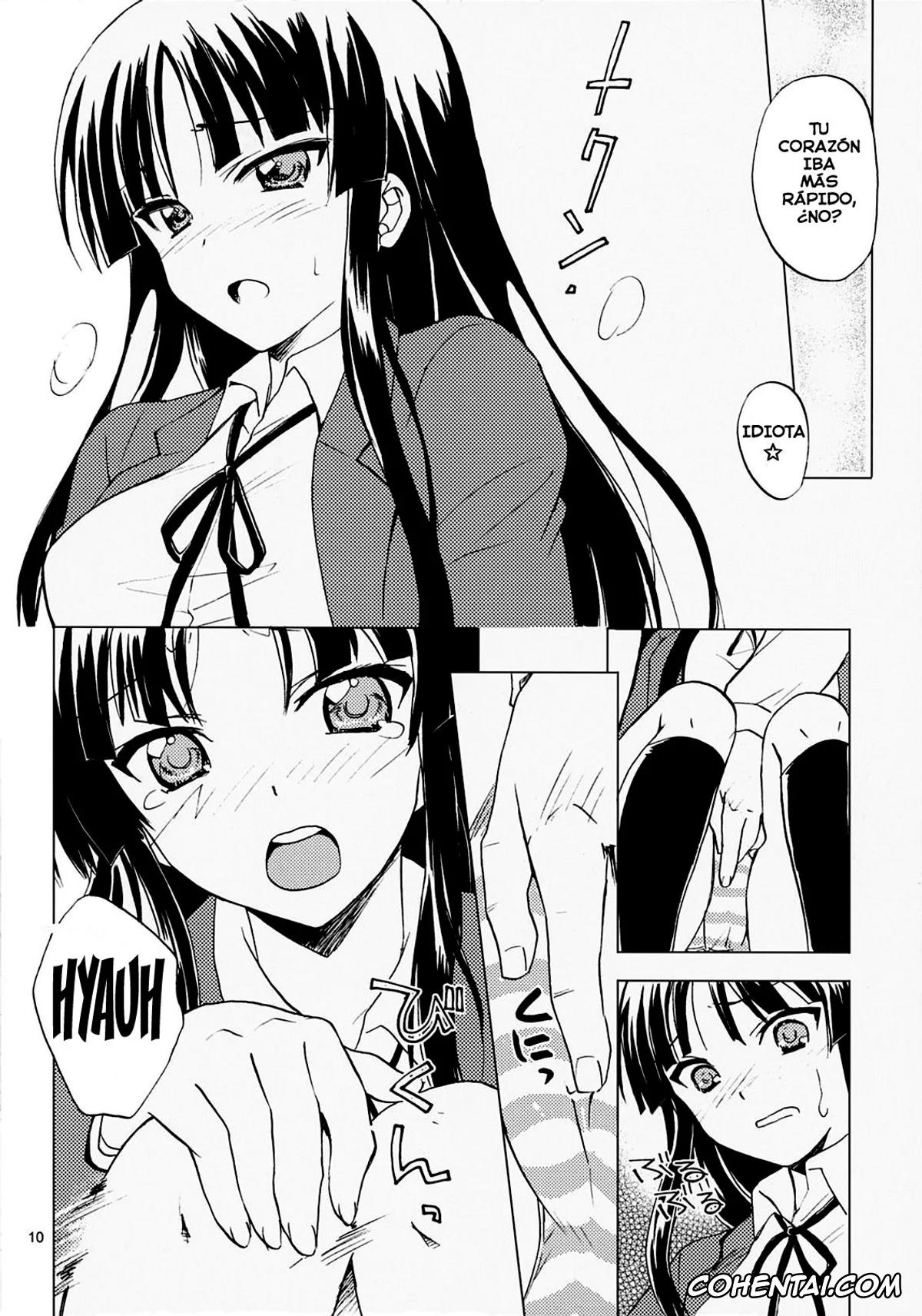 K-ON! hentai, Mio Akiyama hentai, Lazy Lazy (K-ON!), pagina 9