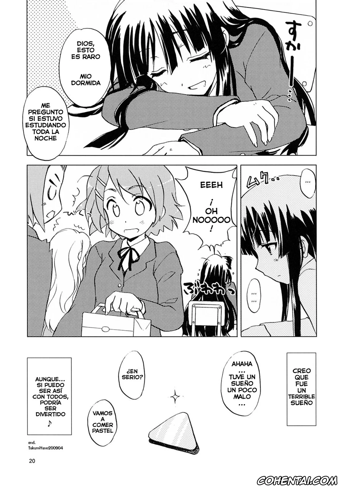 K-ON! xxx, Mio Akiyama xxx, Lazy Lazy (K-ON!), pagina 19