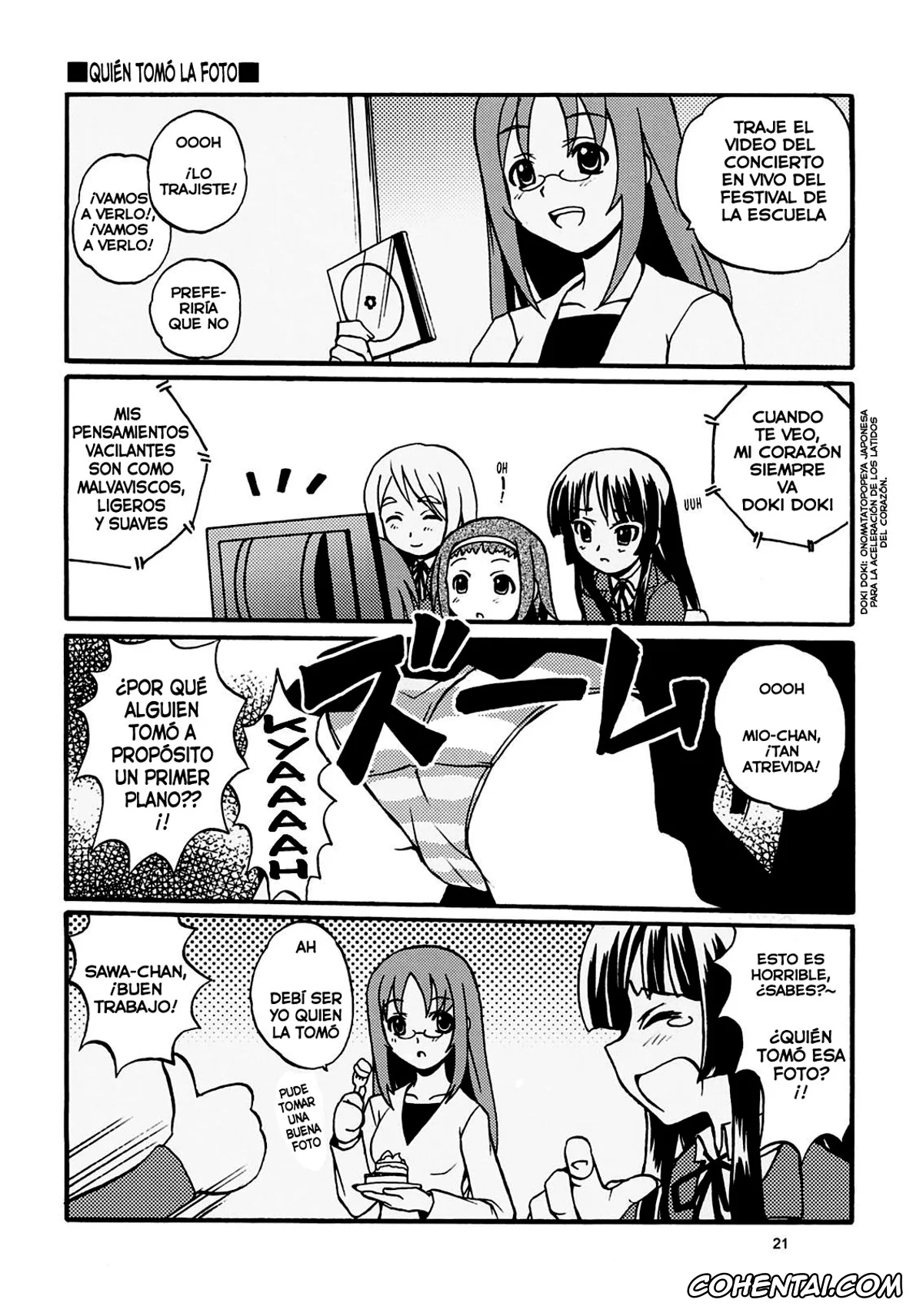 K-ON! porno, Mio Akiyama porno, Lazy Lazy (K-ON!), pagina 20
