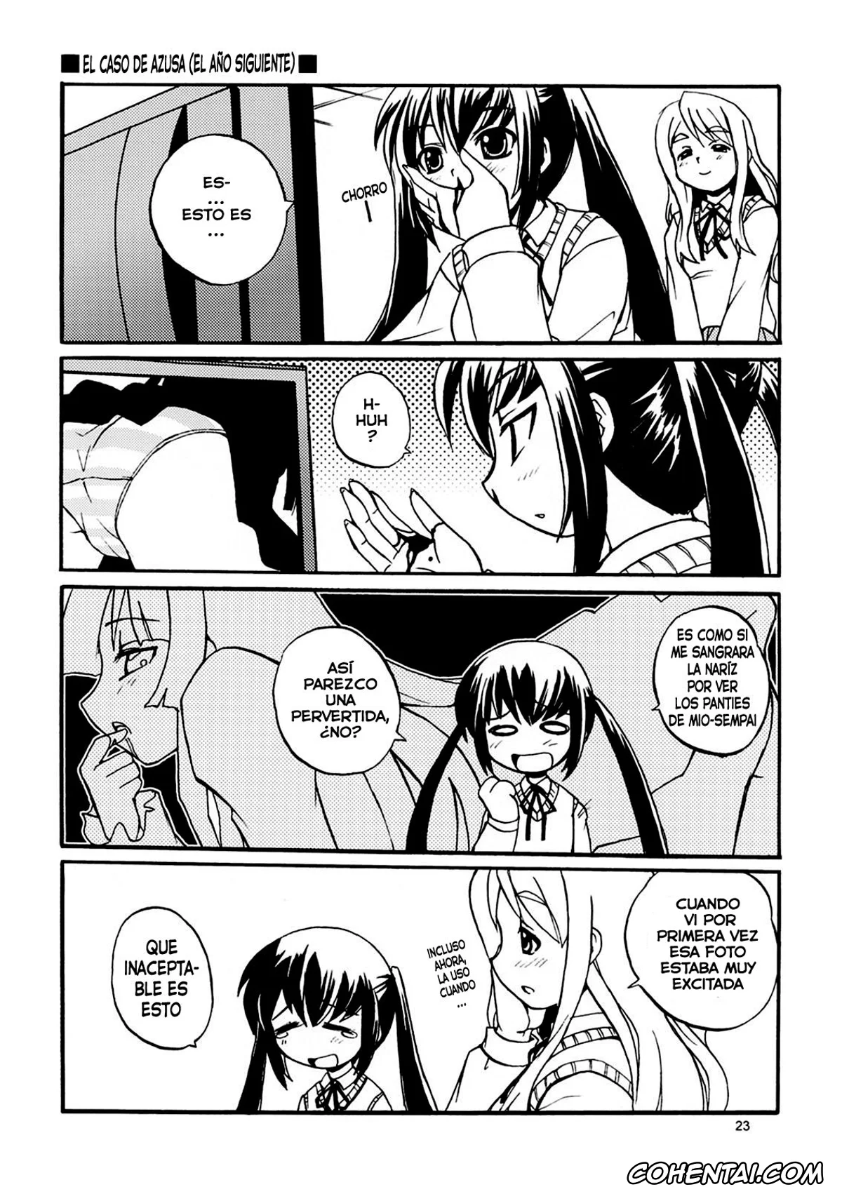 K-ON! xxx, Mio Akiyama xxx, Lazy Lazy (K-ON!), pagina 22