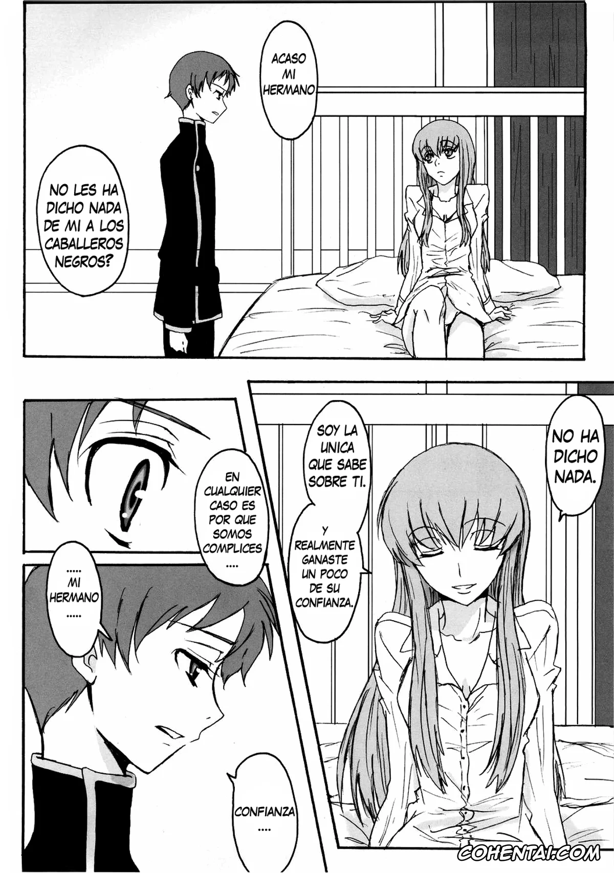 Code Geass porno, C.c. porno, Rolo Lamperouge porno, Secret Secret (CODE GEASS: Hangyaku no Lelouch), pagina 5
