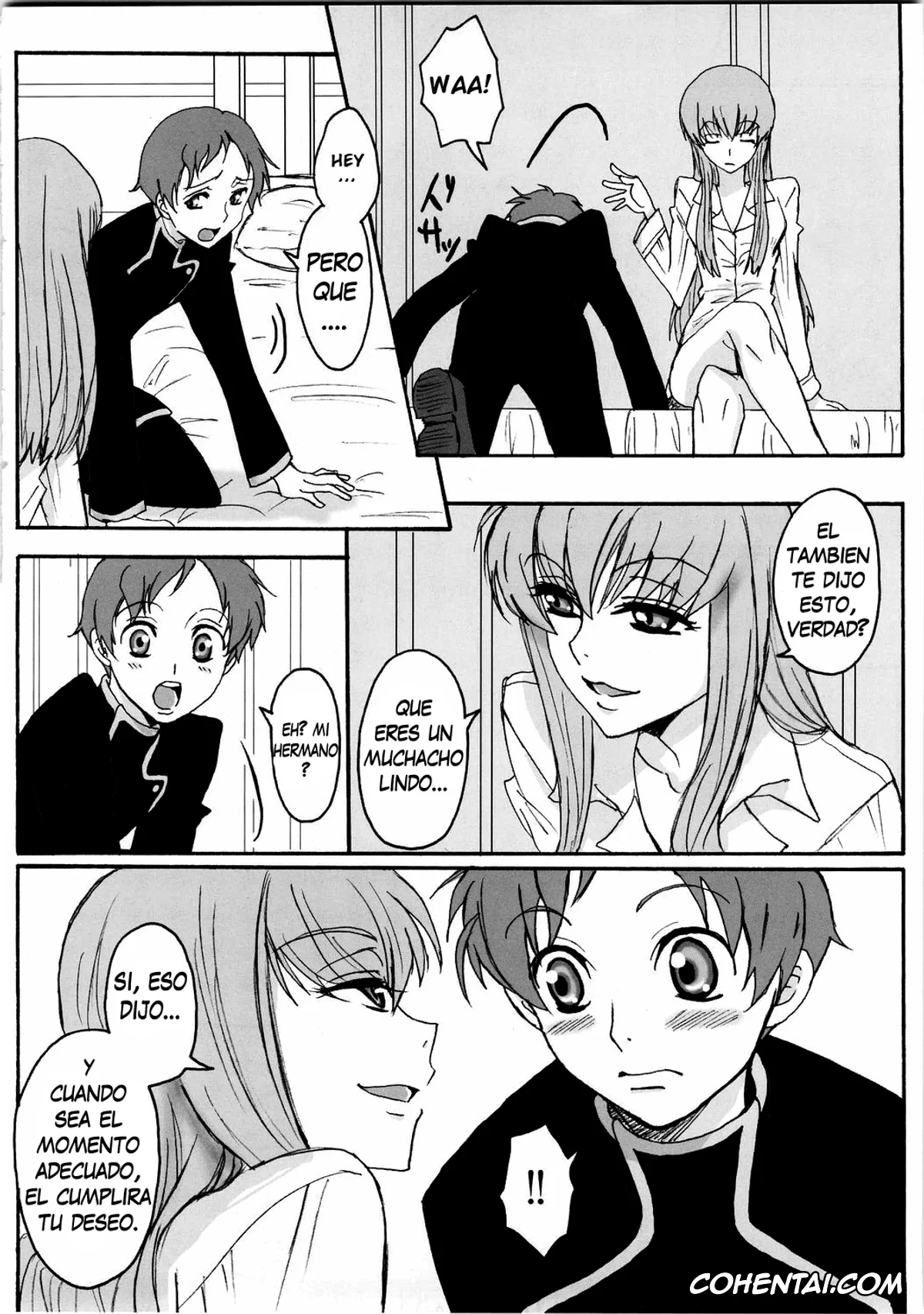 Code Geass xxx, C.c. xxx, Rolo Lamperouge xxx, Secret Secret (CODE GEASS: Hangyaku no Lelouch), pagina 7