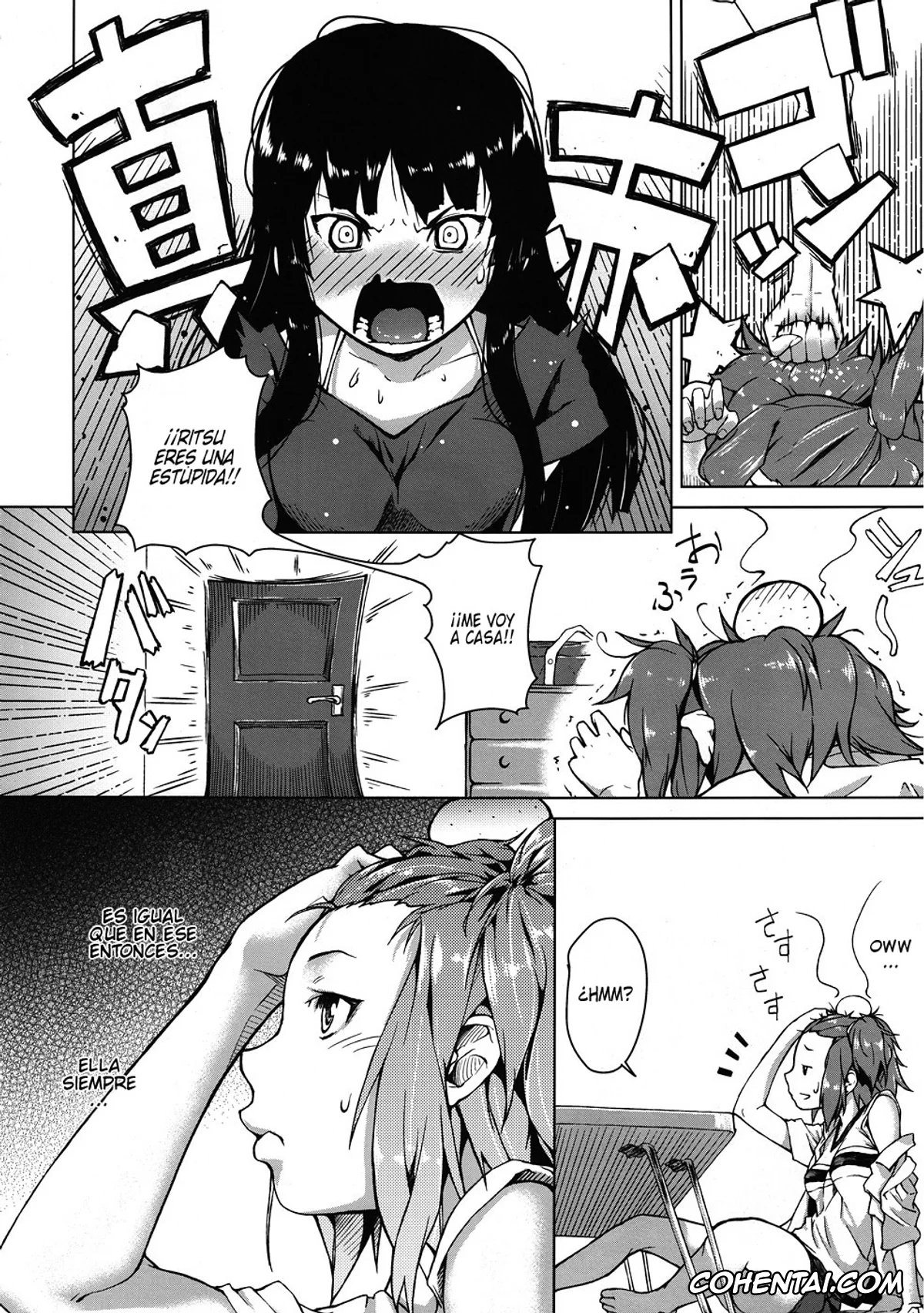K-ON! porno, Mio Akiyama porno, Ritsu Tainaka porno, Sweet girls (K-ON!), pagina 5