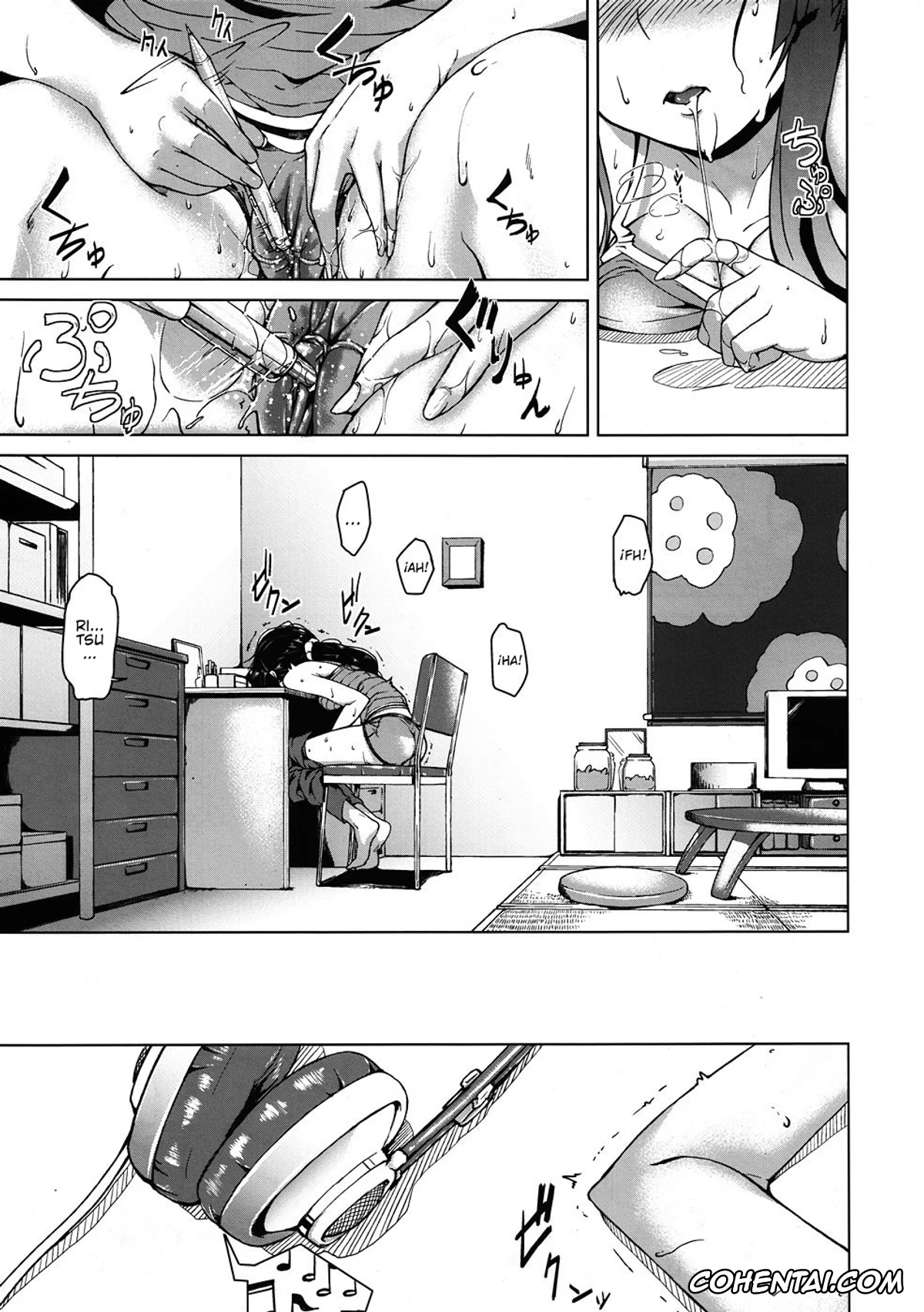 K-ON! porno, Mio Akiyama porno, Ritsu Tainaka porno, Sweet girls (K-ON!), pagina 8