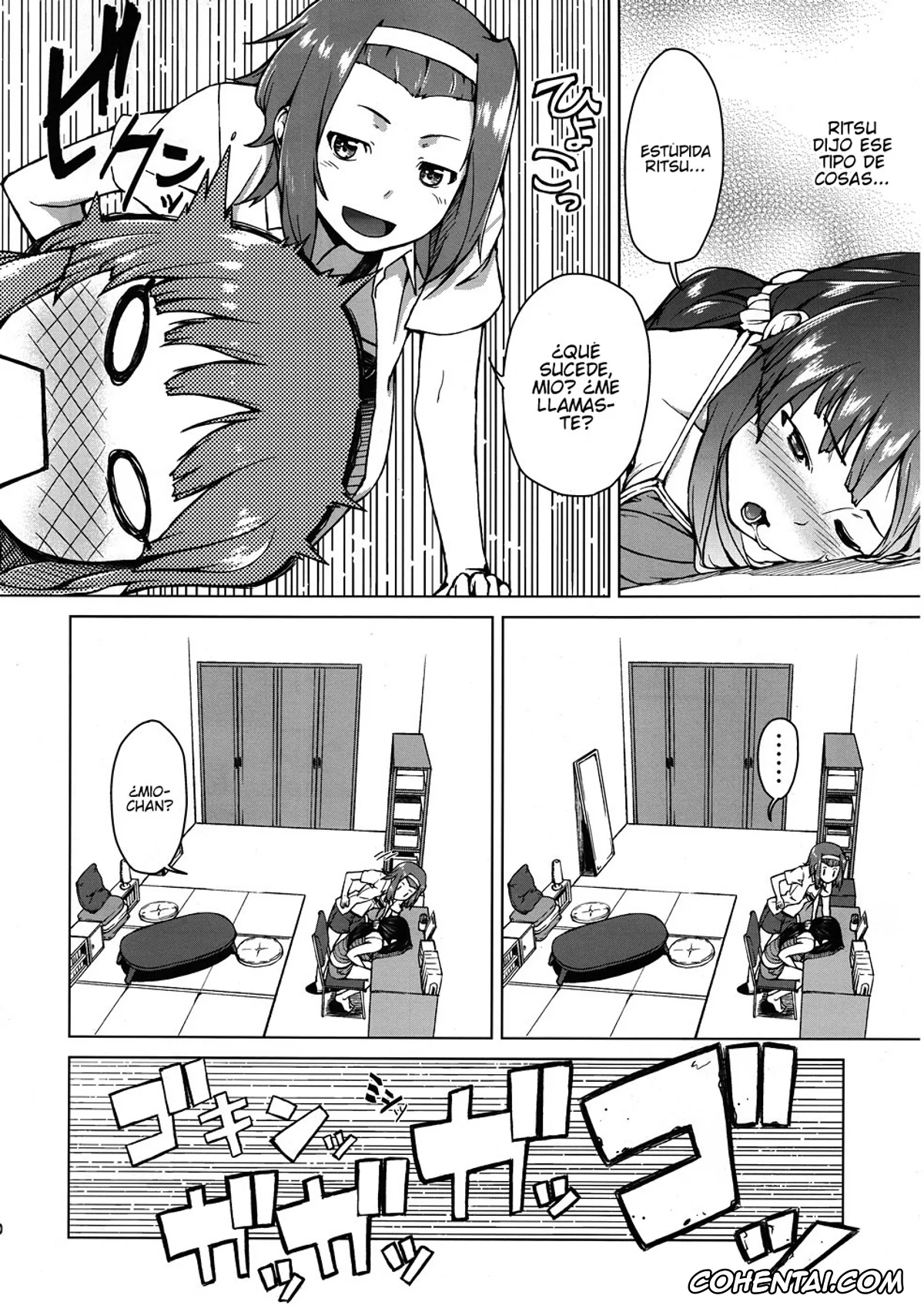 K-ON! hentai, Mio Akiyama hentai, Ritsu Tainaka hentai, Sweet girls (K-ON!), pagina 9