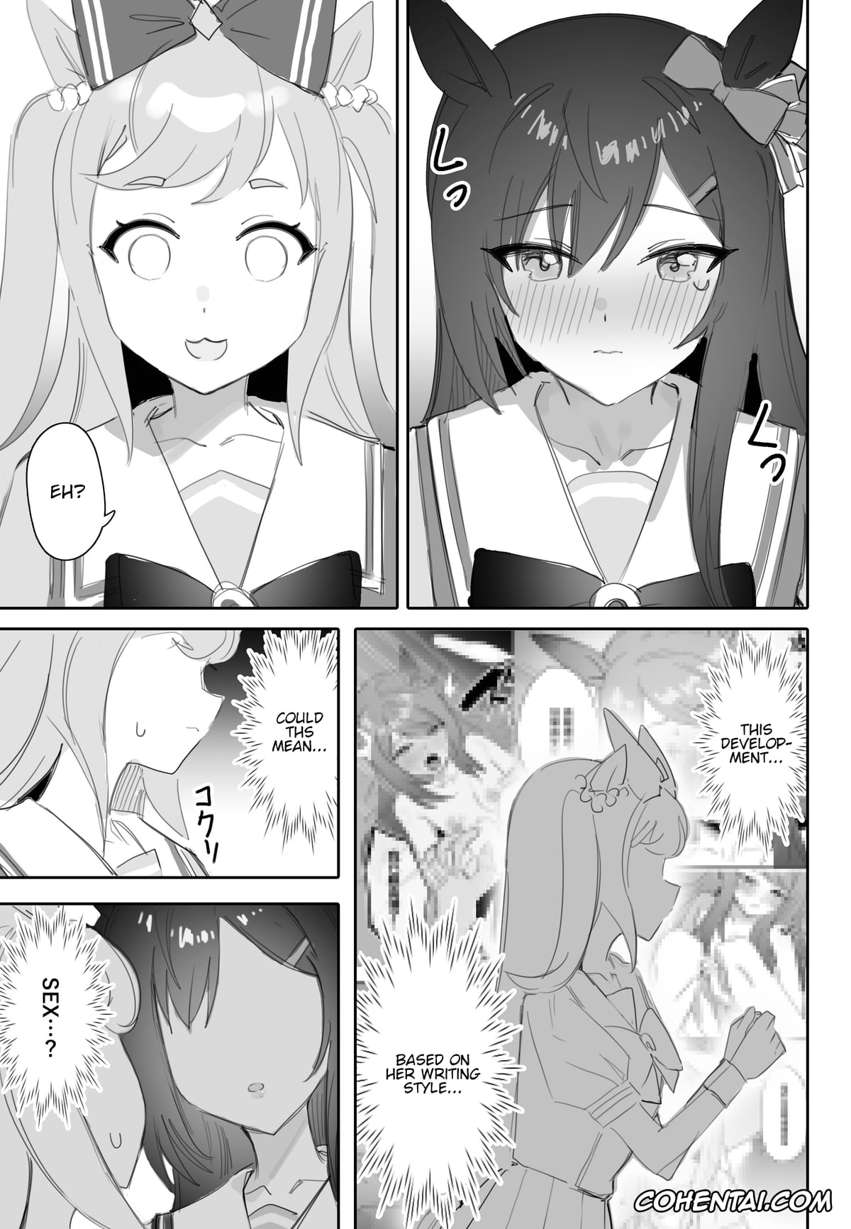 Uma Musume Pretty Derby hentai, Agnes Digital hentai, Mejiro Dober hentai, Tagai ni Kasoku suru Kodou (Uma Musume Pretty Derby), pagina 12