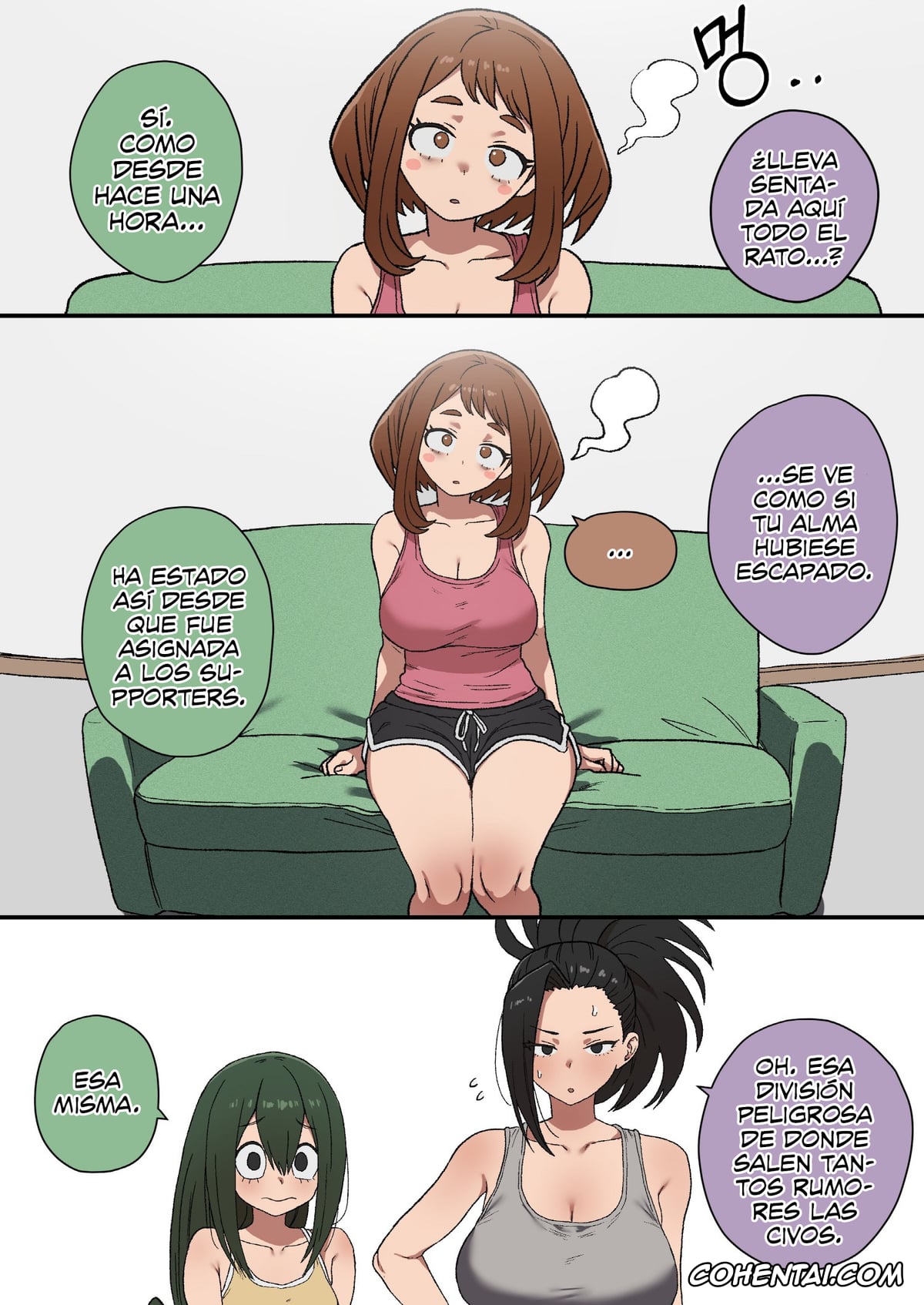 My Hero Academia | Boku No Hero Academia xxx, Ochako Uraraka xxx, My Supporters Academia (Boku no Hero Academia), pagina 4