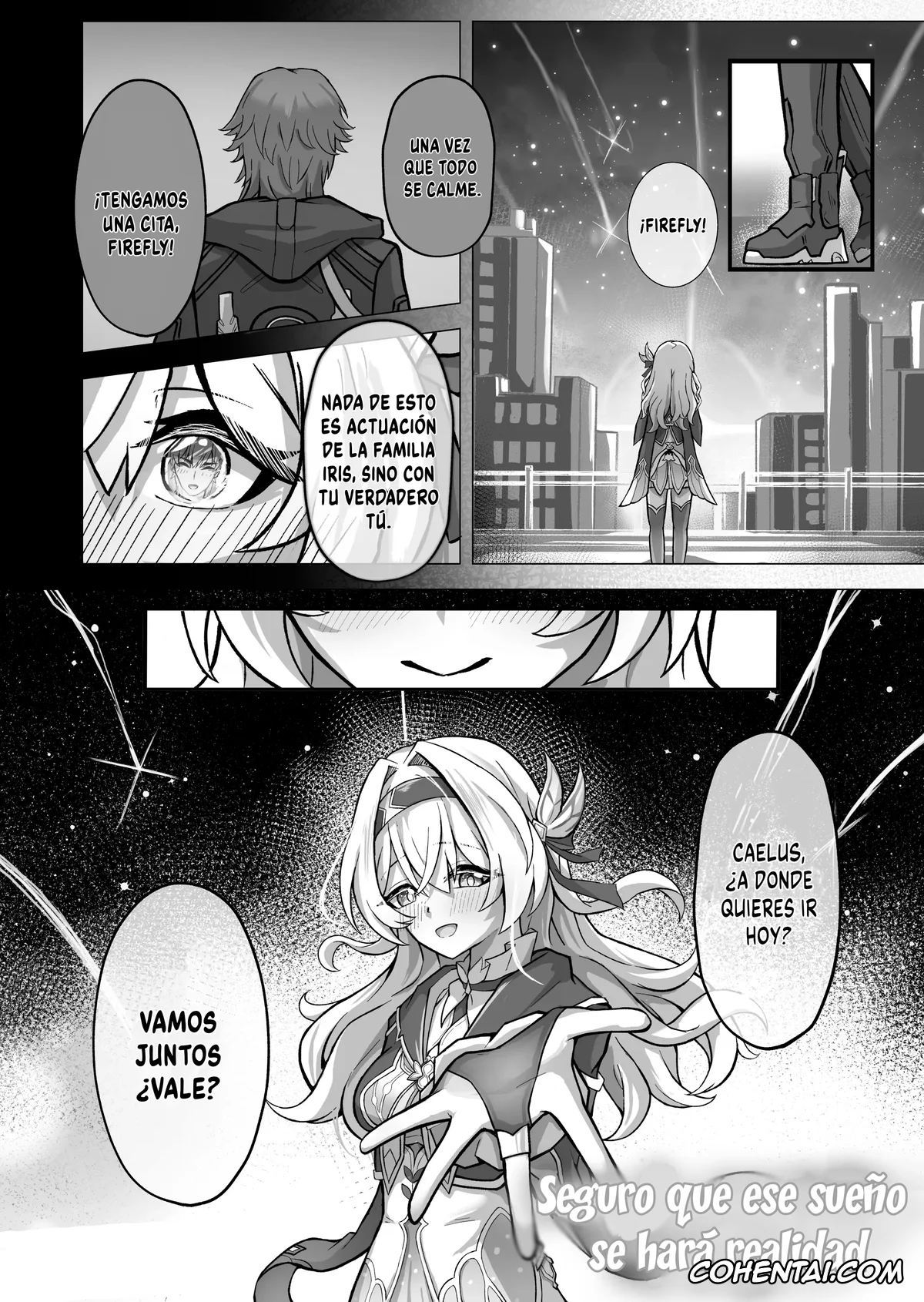 Honkai: Star Rail xxx, Caelus xxx, Firefly xxx, Kitto, Itsuka Kanau Yume | De seguro, este sueño se hará realidad (Honkai: Star Rail), pagina 4