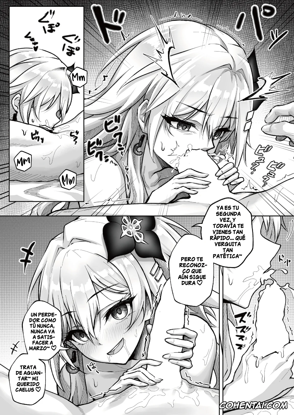 Honkai: Star Rail porno, Caelus porno, Evernight porno, March 7th porno, Jun’ai Tenshi to Seiai Akuma | El ángel del amor puro y la diabla de la lujuria (Honkai: Star Rail), pagina 11