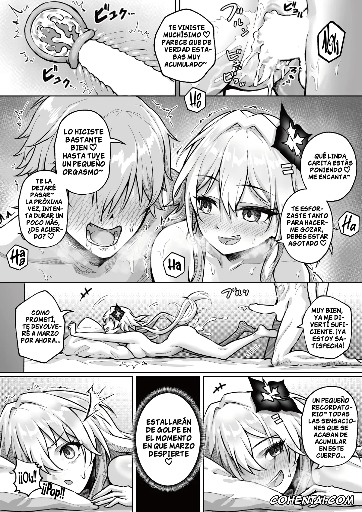 Honkai: Star Rail hentai, Caelus hentai, Evernight hentai, March 7th hentai, Jun’ai Tenshi to Seiai Akuma | El ángel del amor puro y la diabla de la lujuria (Honkai: Star Rail), pagina 15