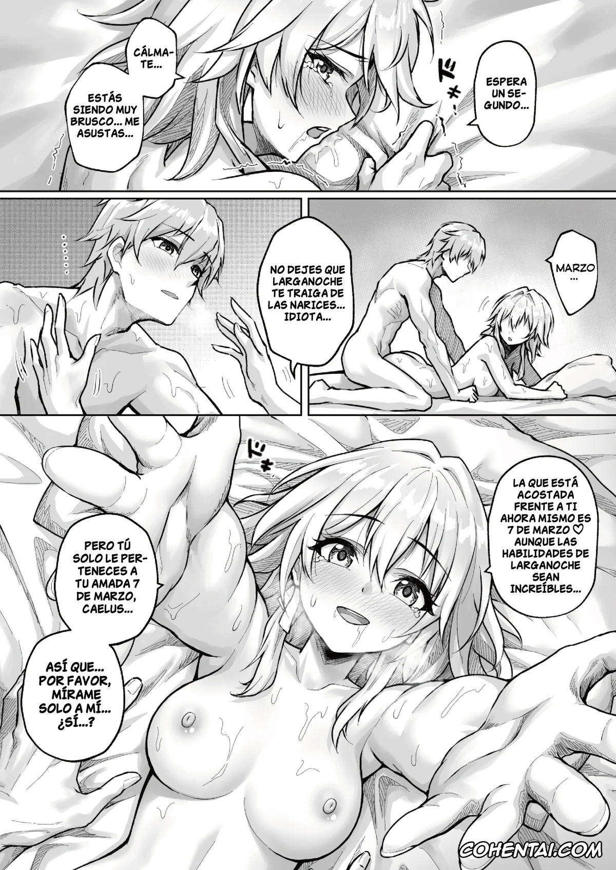 Honkai: Star Rail xxx, Caelus xxx, Evernight xxx, March 7th xxx, Jun’ai Tenshi to Seiai Akuma | El ángel del amor puro y la diabla de la lujuria (Honkai: Star Rail), pagina 19