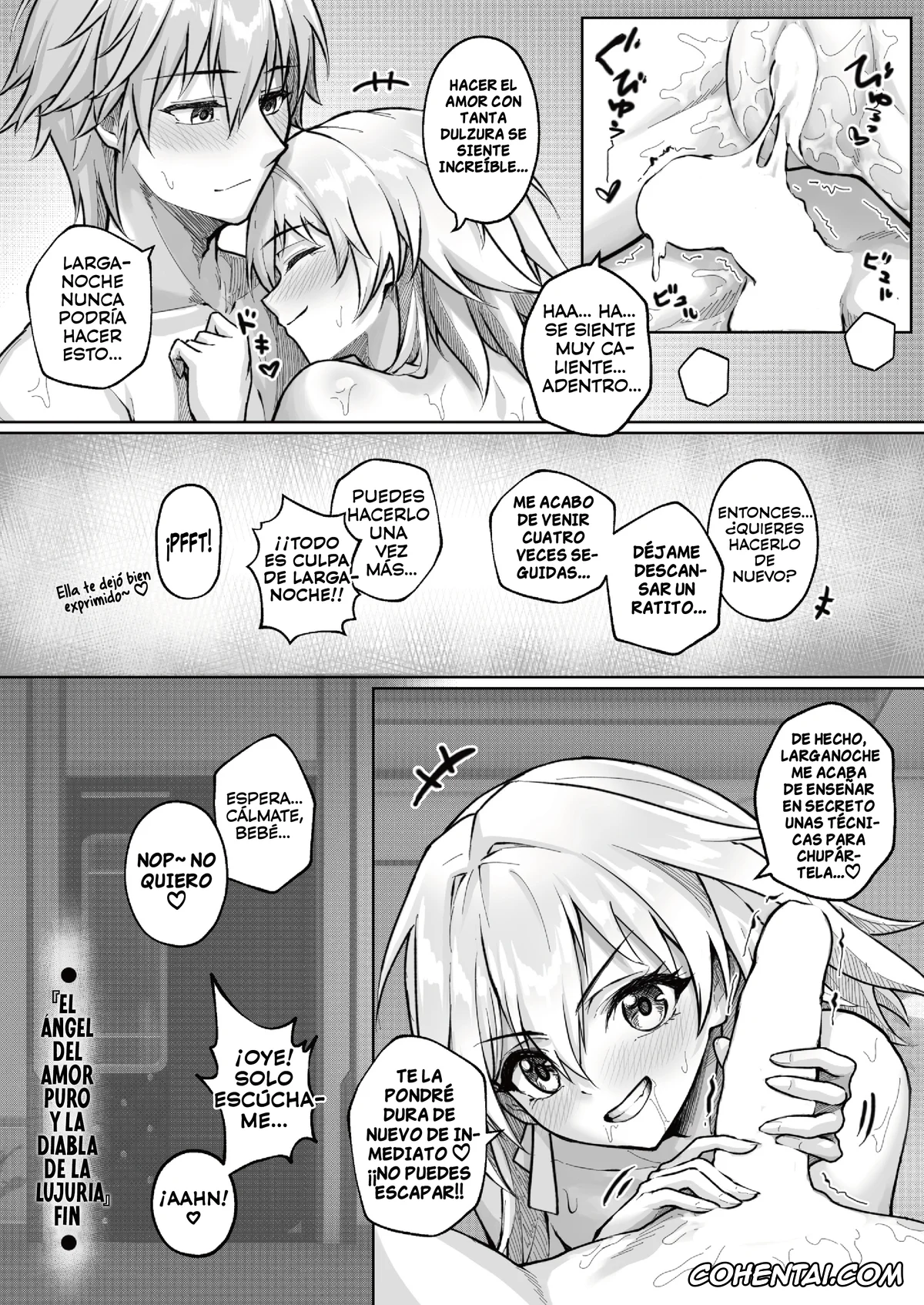 Honkai: Star Rail porno, Caelus porno, Evernight porno, March 7th porno, Jun’ai Tenshi to Seiai Akuma | El ángel del amor puro y la diabla de la lujuria (Honkai: Star Rail), pagina 23