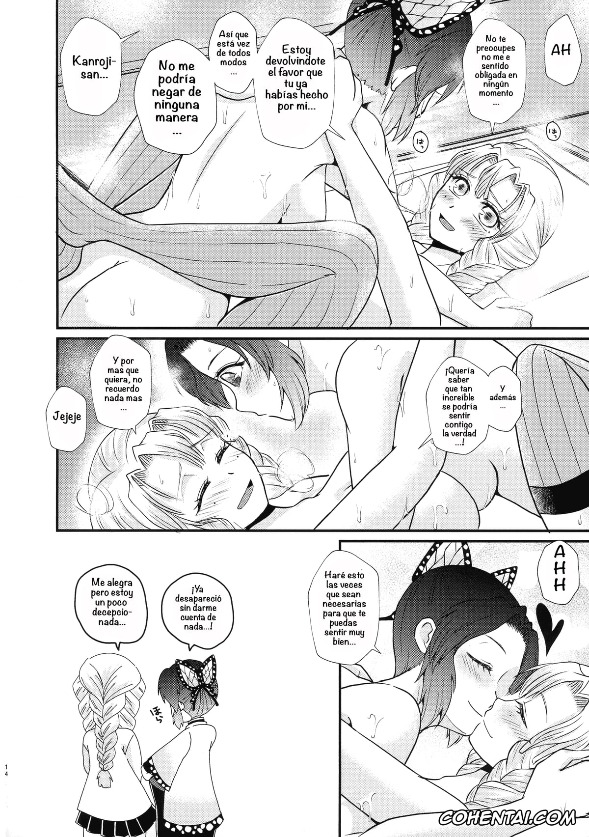 Kimetsu No Yaiba | Demon Slayer porno, Mitsuri Kanroji porno, Shinobu Kochou porno, Gotsugou! Futanari Kekkijutsu Ni (Kimetsu no Yaiba), pagina 14