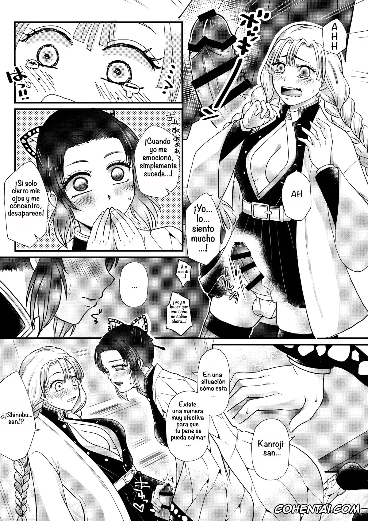 Kimetsu No Yaiba | Demon Slayer hentai, Mitsuri Kanroji hentai, Shinobu Kochou hentai, Gotsugou! Futanari Kekkijutsu (Kimetsu no Yaiba), pagina 9