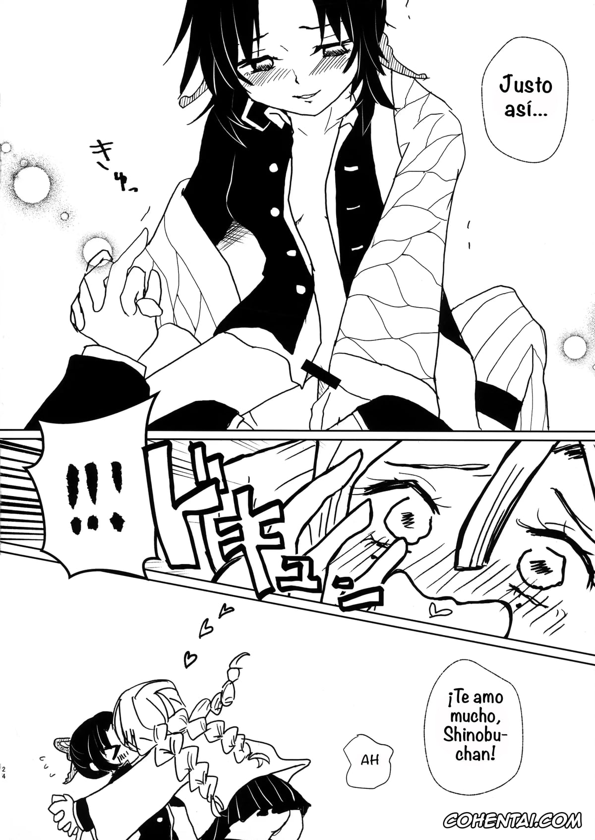 Kimetsu No Yaiba | Demon Slayer hentai, Mitsuri Kanroji hentai, Shinobu Kochou hentai, Gotsugou! Futanari Kekkijutsu (Kimetsu no Yaiba), pagina 24