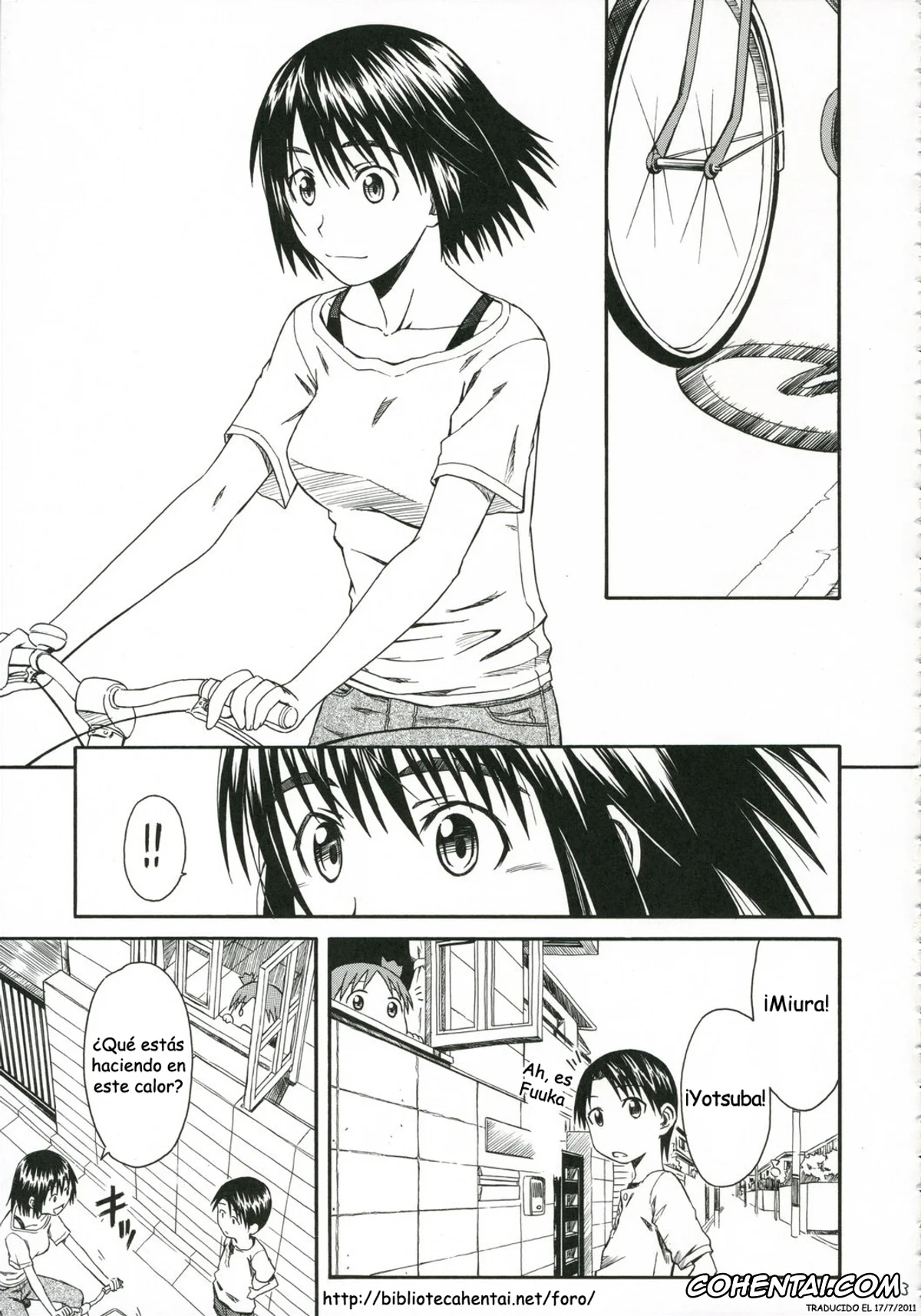 Yotsubato! hentai, Fuuka Ayase hentai, Yousuke Koiwai hentai, Kuma no Fuuka-san (PRETTY NEIGHBOR&! Soushuuhen) (Yotsubato!), pagina 3