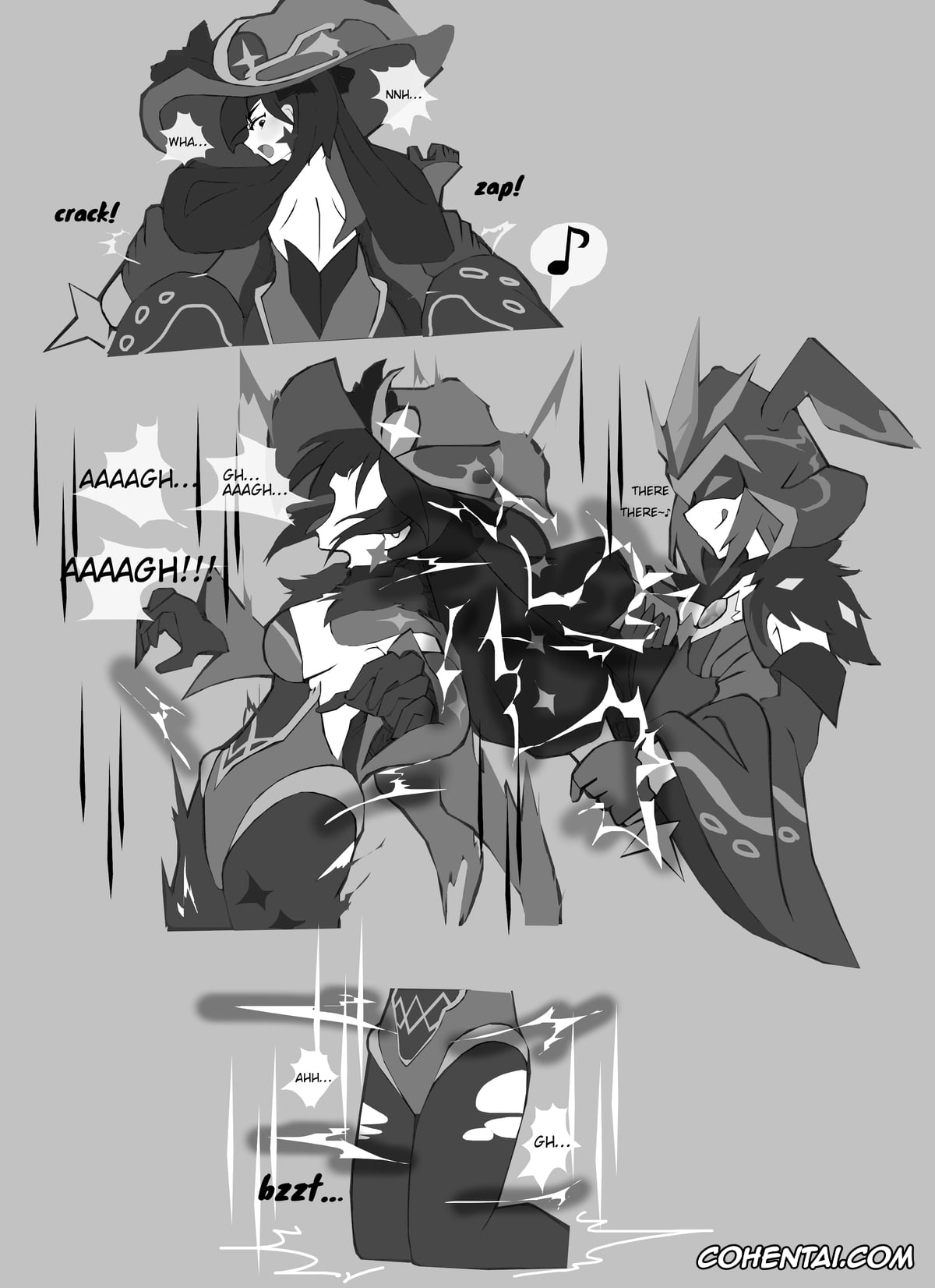 Genshin Impact xxx, Mona Megistus xxx, Mona Defeated by the Mage (Genshin Impact), pagina 4