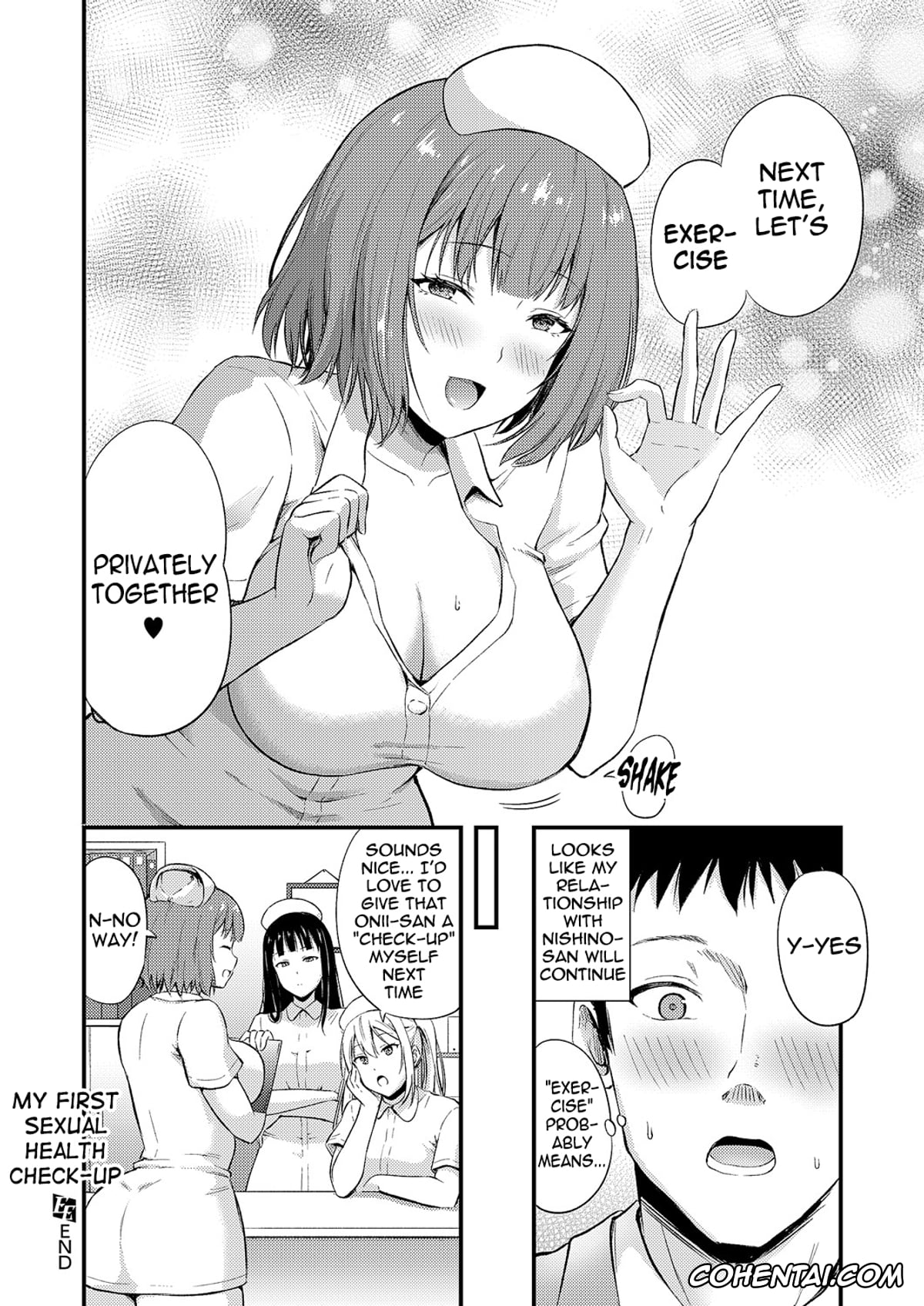 Revistas hentai, COMIC ExE hentai, Hajimete no Kenkou Chindan (COMIC ExE 60), pagina 24