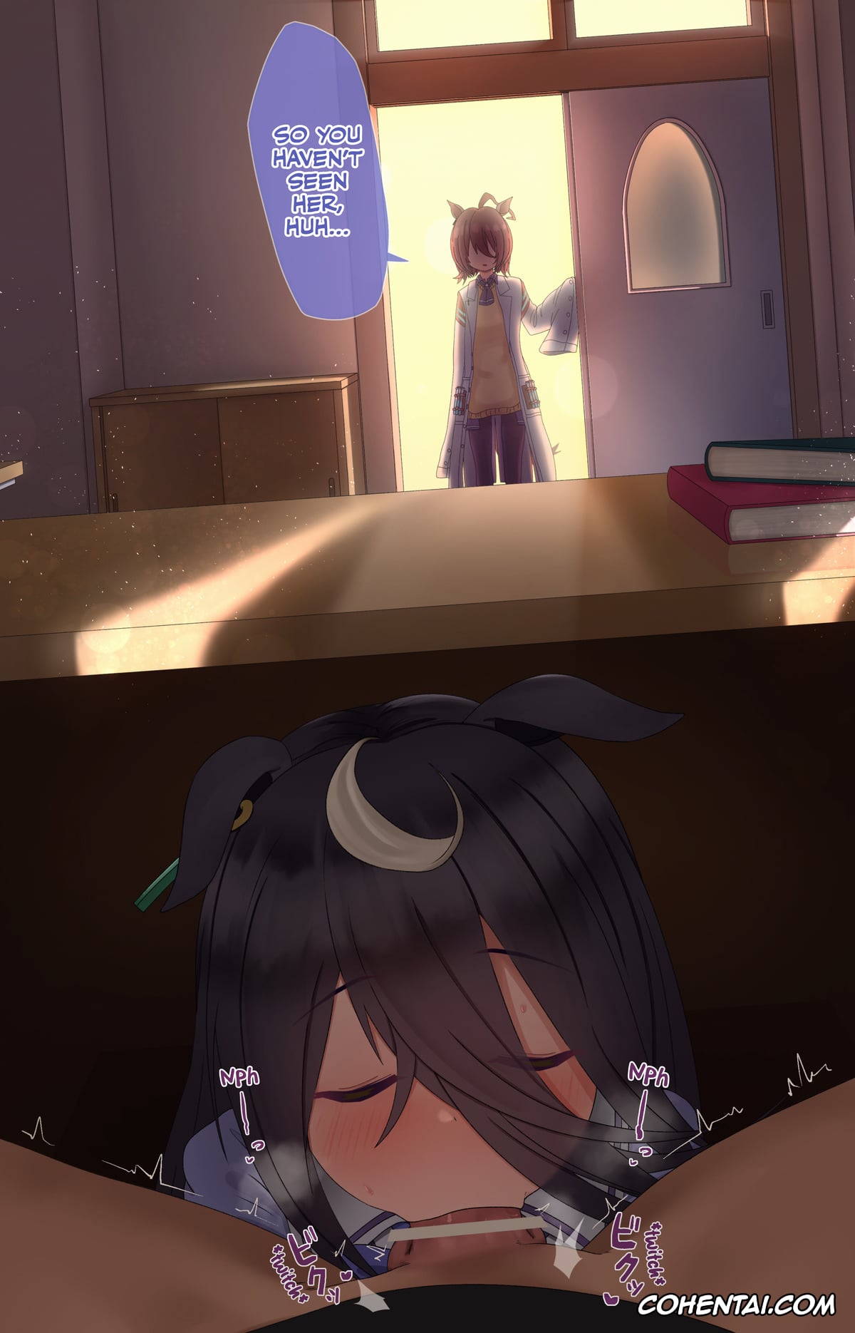 Uma Musume Pretty Derby porno, Agnes Tachyon porno, Manhattan Cafe porno, Marmot-kun, Cafe o Minakatta kai? (Uma Musume Pretty Derby), pagina 2