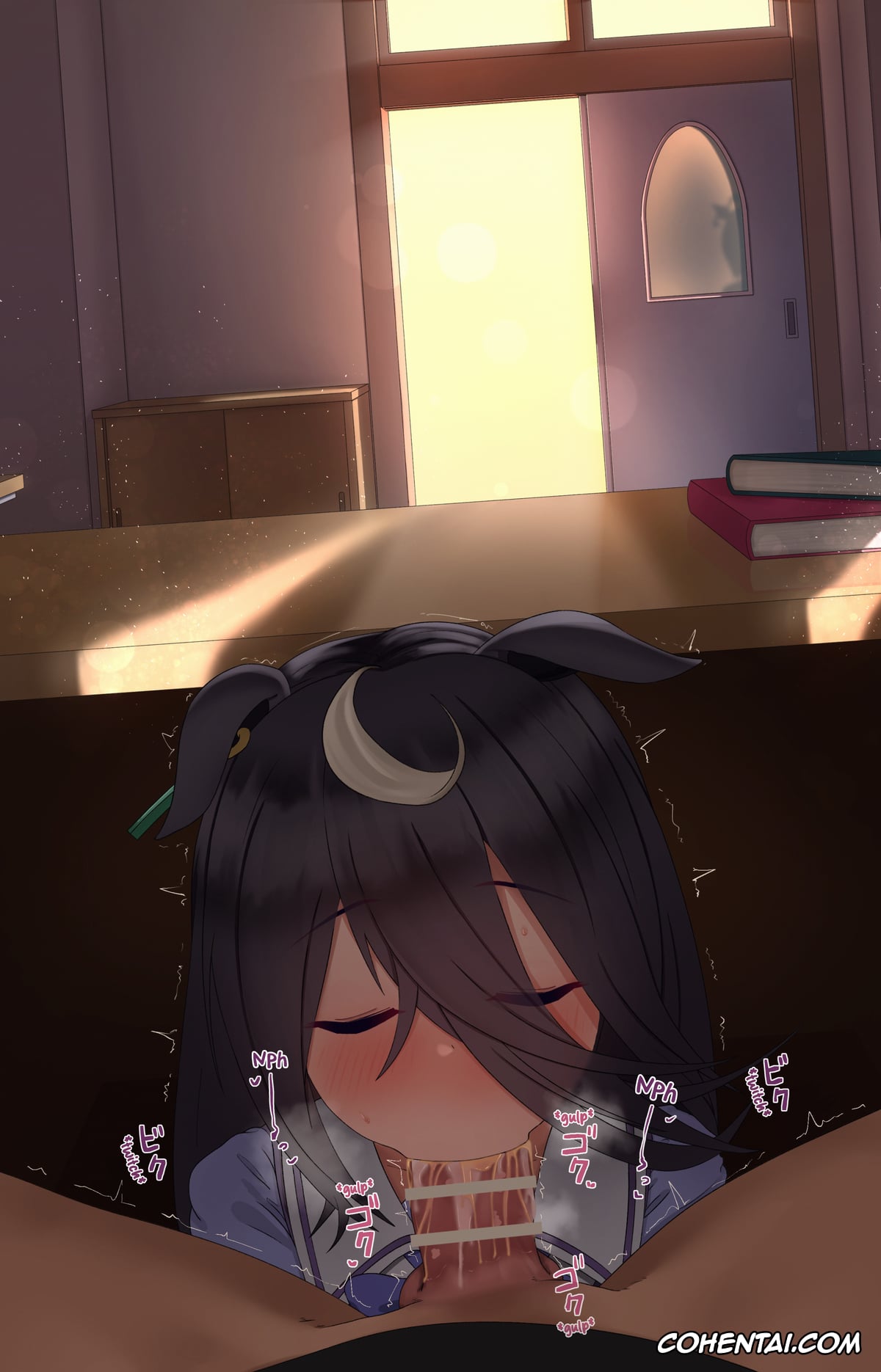 Uma Musume Pretty Derby xxx, Agnes Tachyon xxx, Manhattan Cafe xxx, Marmot-kun, Cafe o Minakatta kai? (Uma Musume Pretty Derby), pagina 10