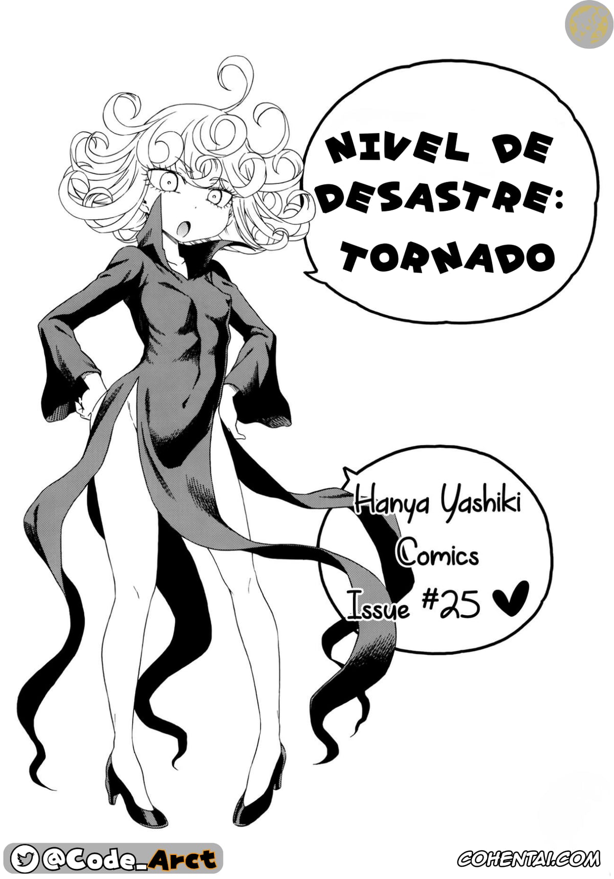 One Punch Man hentai, Jigoku no Fubuki hentai, Senritsu No Tatsumaki hentai, Nivel de desastre: Tatsumaki (One Punch Man), pagina 3