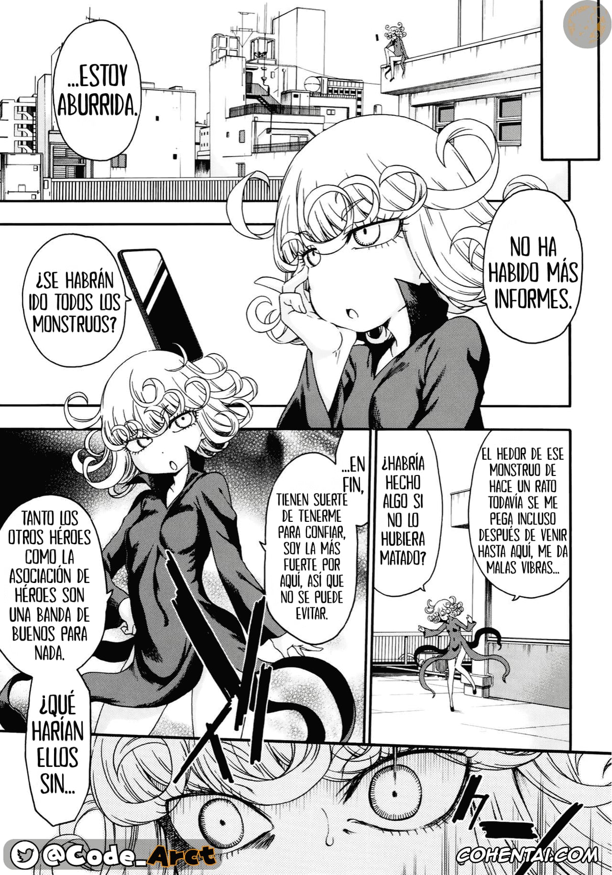 One Punch Man xxx, Jigoku no Fubuki xxx, Senritsu No Tatsumaki xxx, Nivel de desastre: Tatsumaki (One Punch Man), pagina 7