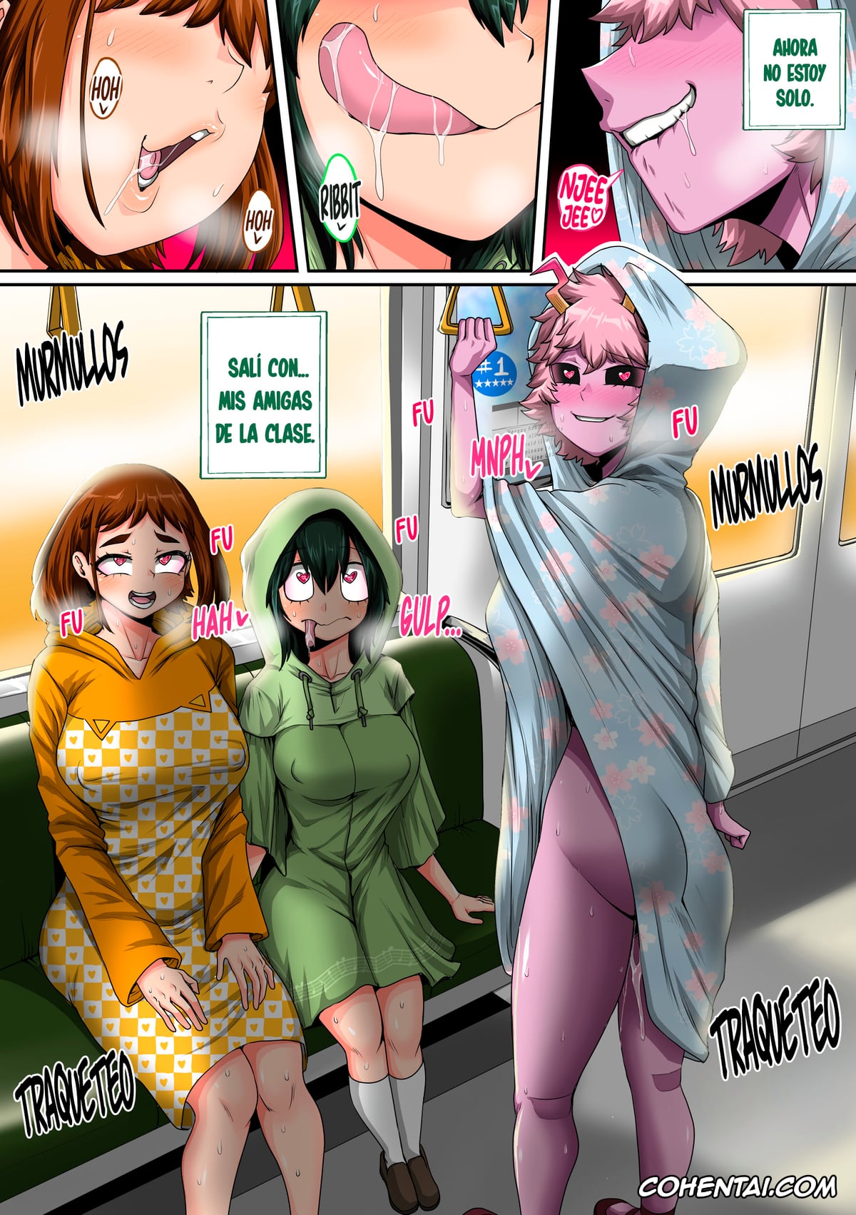 My Hero Academia | Boku No Hero Academia porno, Izuku Midoriya porno, Mina Ashido porno, Ochako Uraraka porno, Tsuyu Asui porno, My Harem Academia Chapter 8 Part 3 Breaking into a broken heart (Boku no Hero Academia), pagina 14