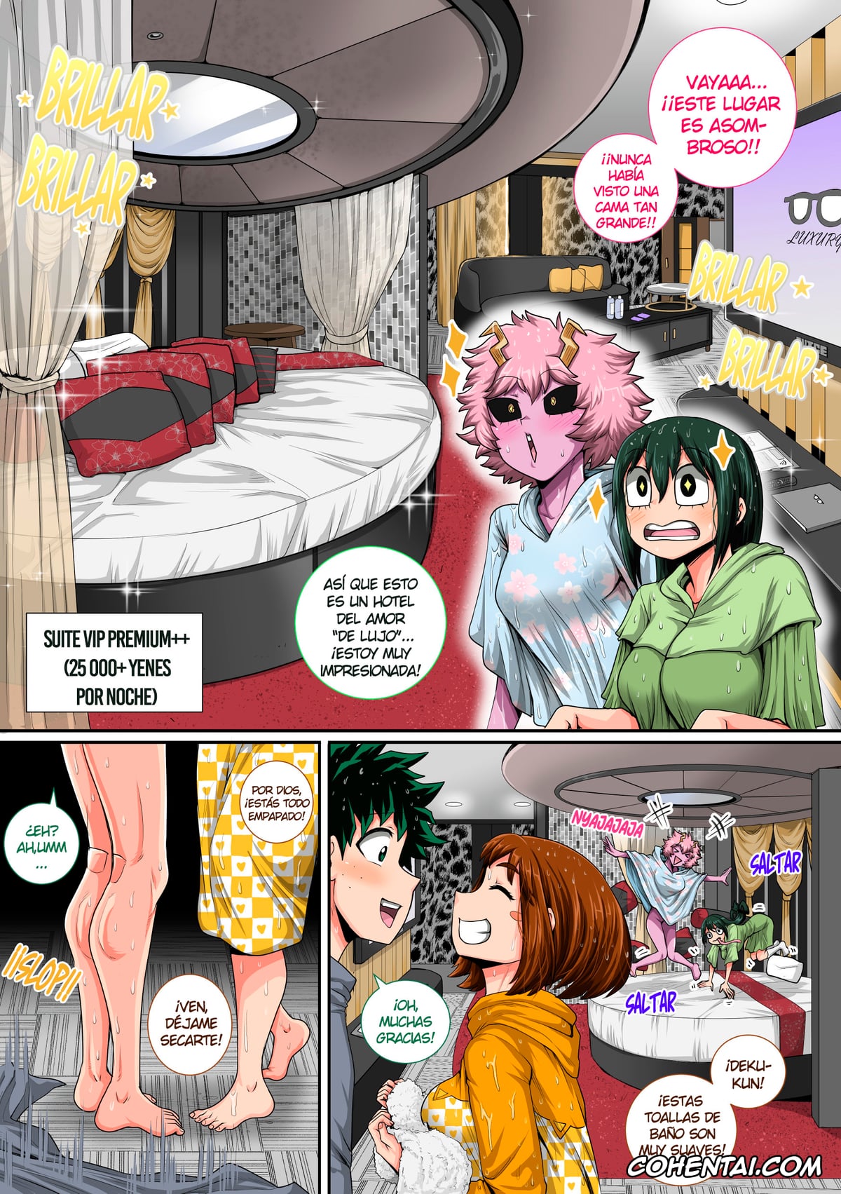 My Hero Academia | Boku No Hero Academia hentai, Izuku Midoriya hentai, Mina Ashido hentai, Ochako Uraraka hentai, Tsuyu Asui hentai, My Harem Academia Chapter 8 Part 3 Breaking into a broken heart (Boku no Hero Academia), pagina 27
