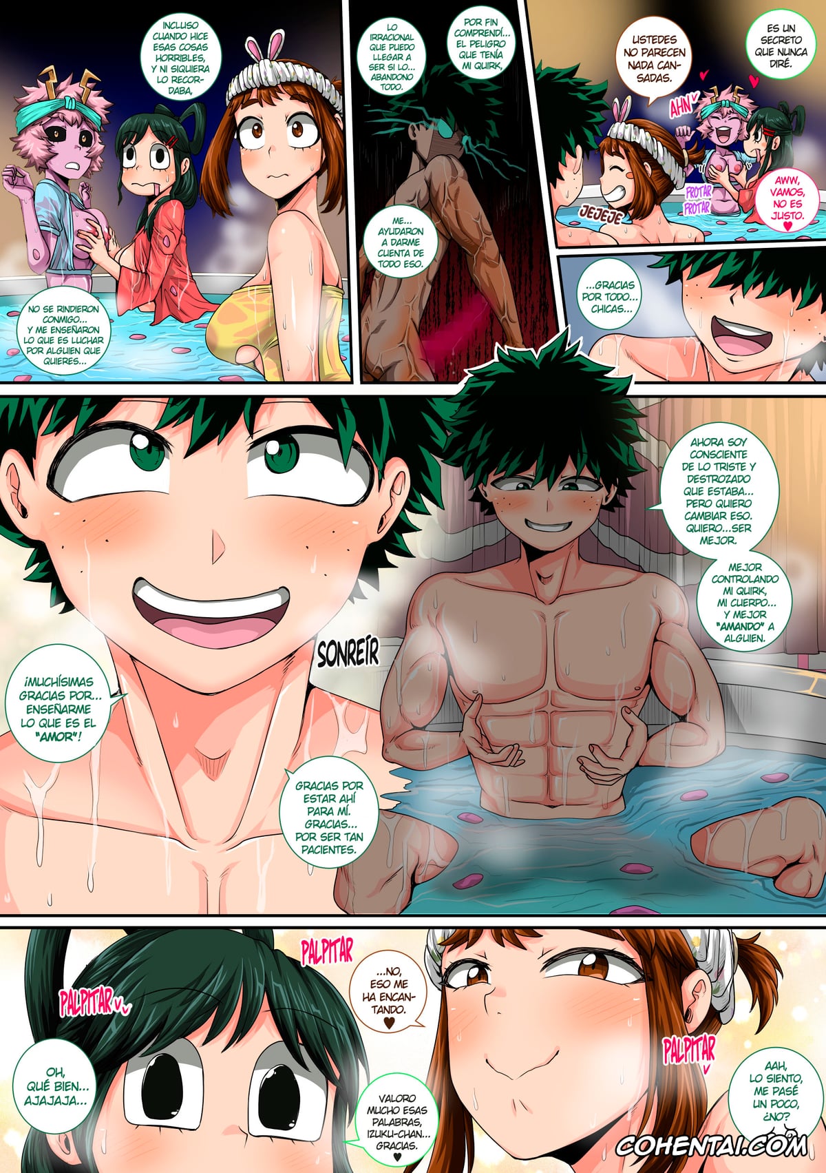 My Hero Academia | Boku No Hero Academia hentai, Izuku Midoriya hentai, Mina Ashido hentai, Ochako Uraraka hentai, Tsuyu Asui hentai, My Harem Academia Chapter 8 Part 3 Breaking into a broken heart (Boku no Hero Academia), pagina 33