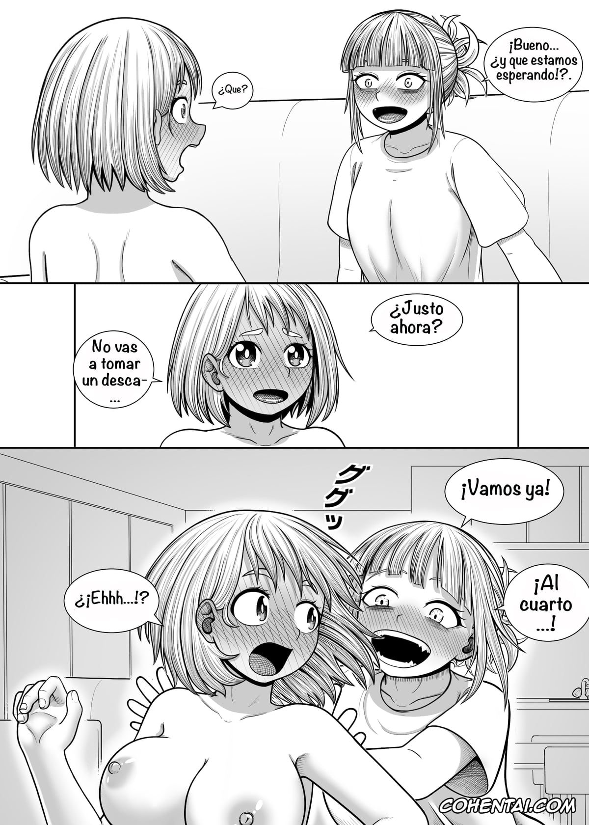 My Hero Academia | Boku No Hero Academia xxx, Himiko Toga xxx, Ochako Uraraka xxx, Watashi no Sekaiichi (Boku no Hero Academia), pagina 55