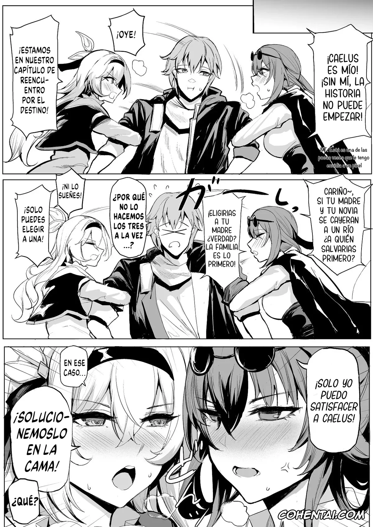 Honkai: Star Rail porno, Caelus porno, Firefly porno, Kafka porno, Onna no Battle (Honkai: Star Rail), pagina 11