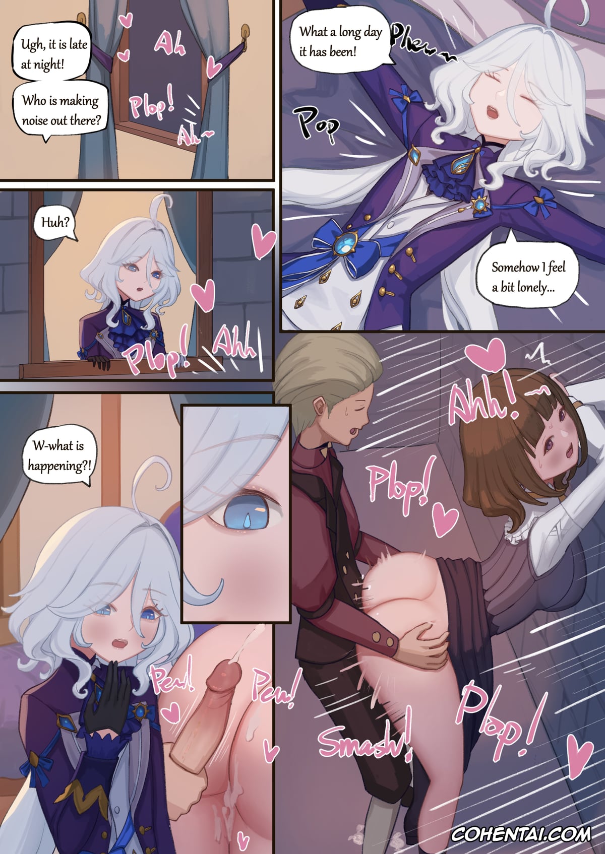 Genshin Impact hentai, Aether hentai, Focalors | Lady Furina hentai, Furina’s Puberty (Genshin Impact), pagina 3