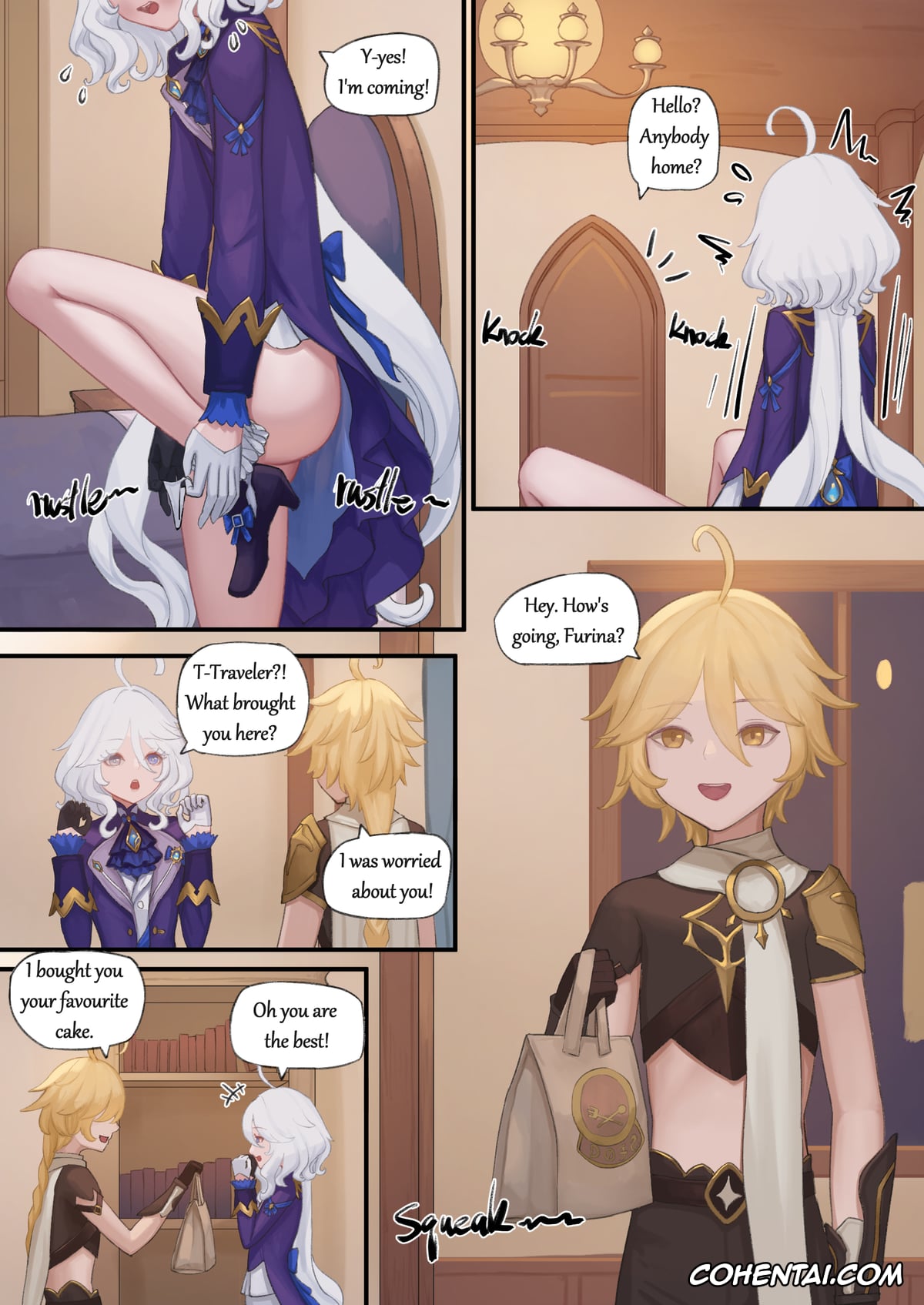 Genshin Impact hentai, Aether hentai, Focalors | Lady Furina hentai, Furina’s Puberty (Genshin Impact), pagina 6