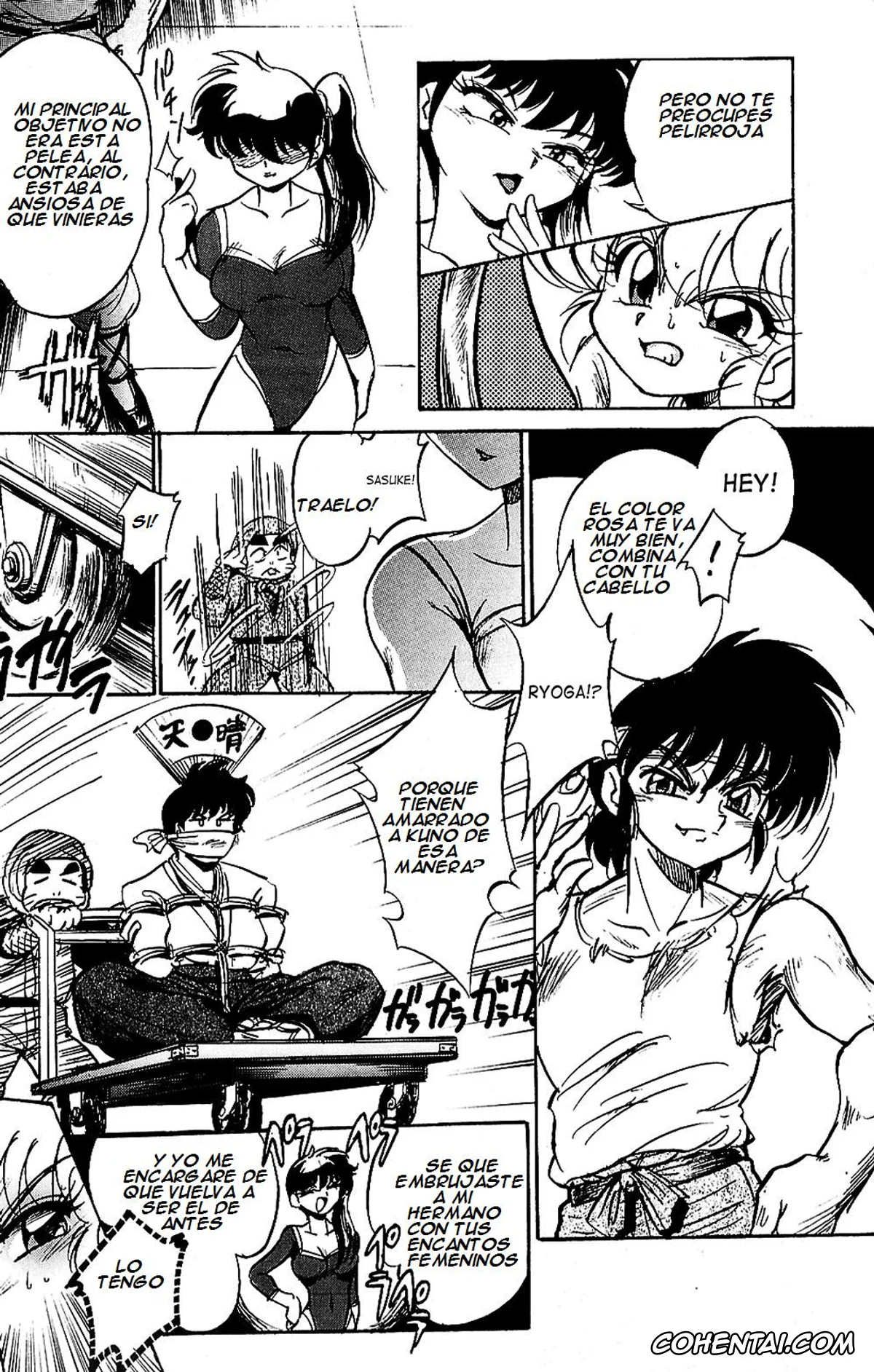 Ranma 1/2 hentai, Akane Tendo hentai, Kodachi Kuno hentai, Ranma Saotome hentai, Ryoga Hibiki hentai, Tatewaki Kuno hentai, Pink wa In (ry (Ranma 1/2), pagina 9