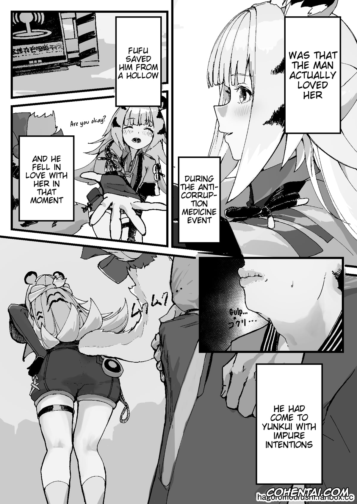 Zenless Zone Zero porno, Ju Fufu porno, Koketsuni irazunba Koji wo ezu (Zenless Zone Zero), pagina 8