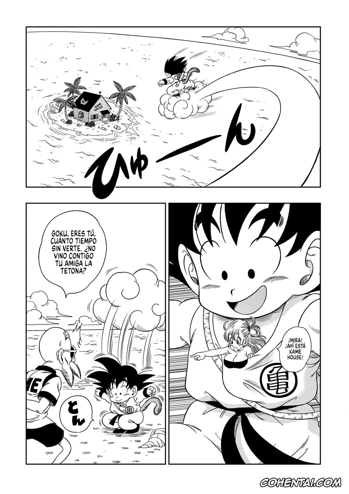 Dragon Ball porno, Bulma Briefs porno, Darth Maul porno, Master Roshi porno, Kame Toilet (Dragon Ball), pagina 2