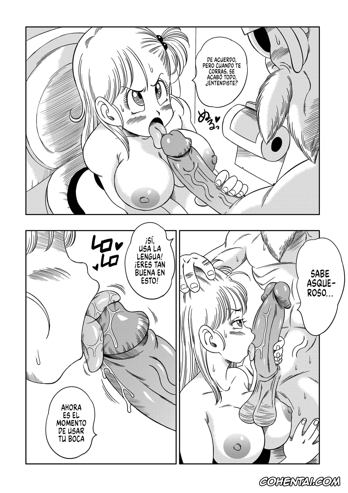 Dragon Ball hentai, Bulma Briefs hentai, Darth Maul hentai, Master Roshi hentai, Kame Toilet (Dragon Ball), pagina 15