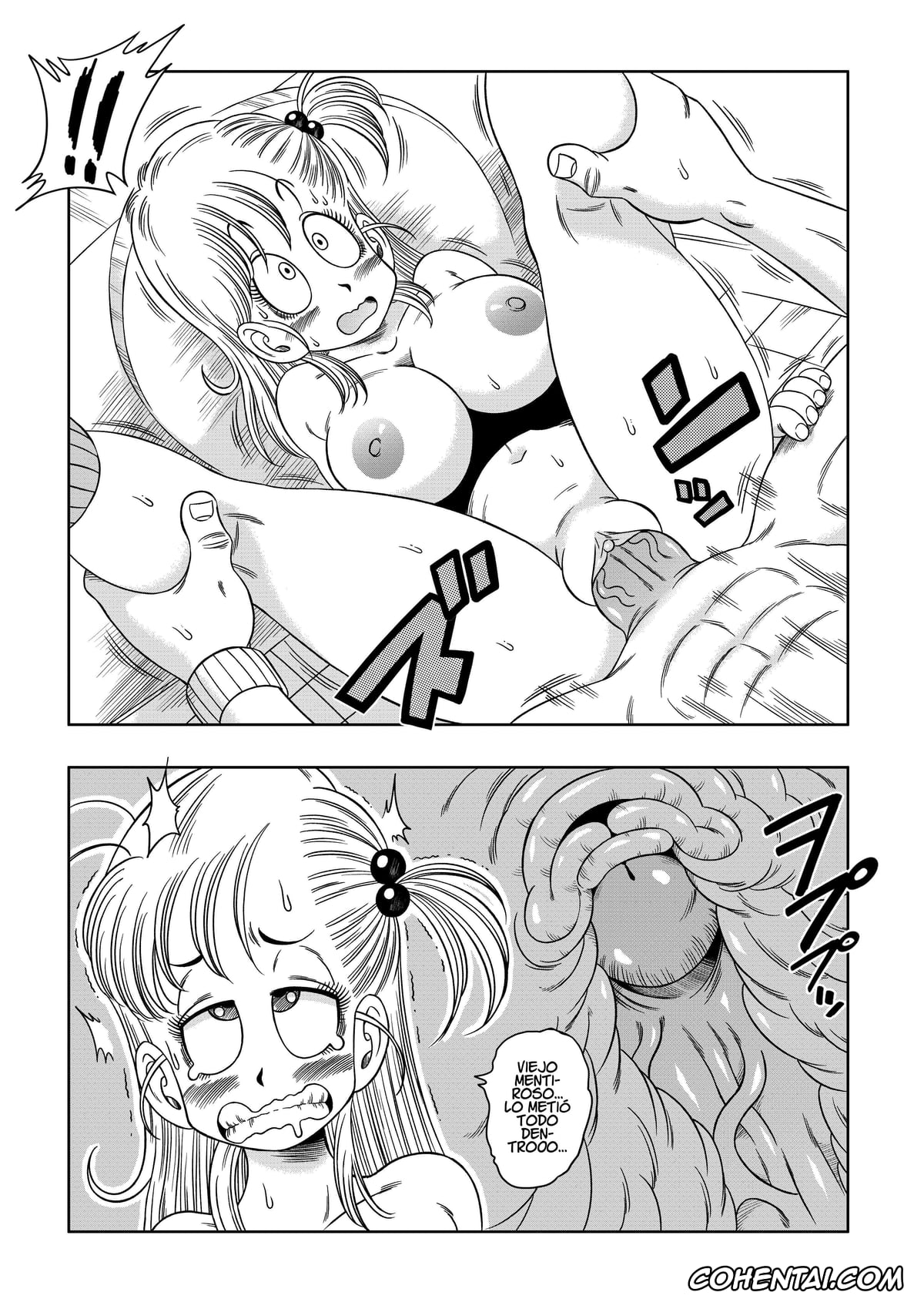 Dragon Ball xxx, Bulma Briefs xxx, Darth Maul xxx, Master Roshi xxx, Kame Toilet (Dragon Ball), pagina 19