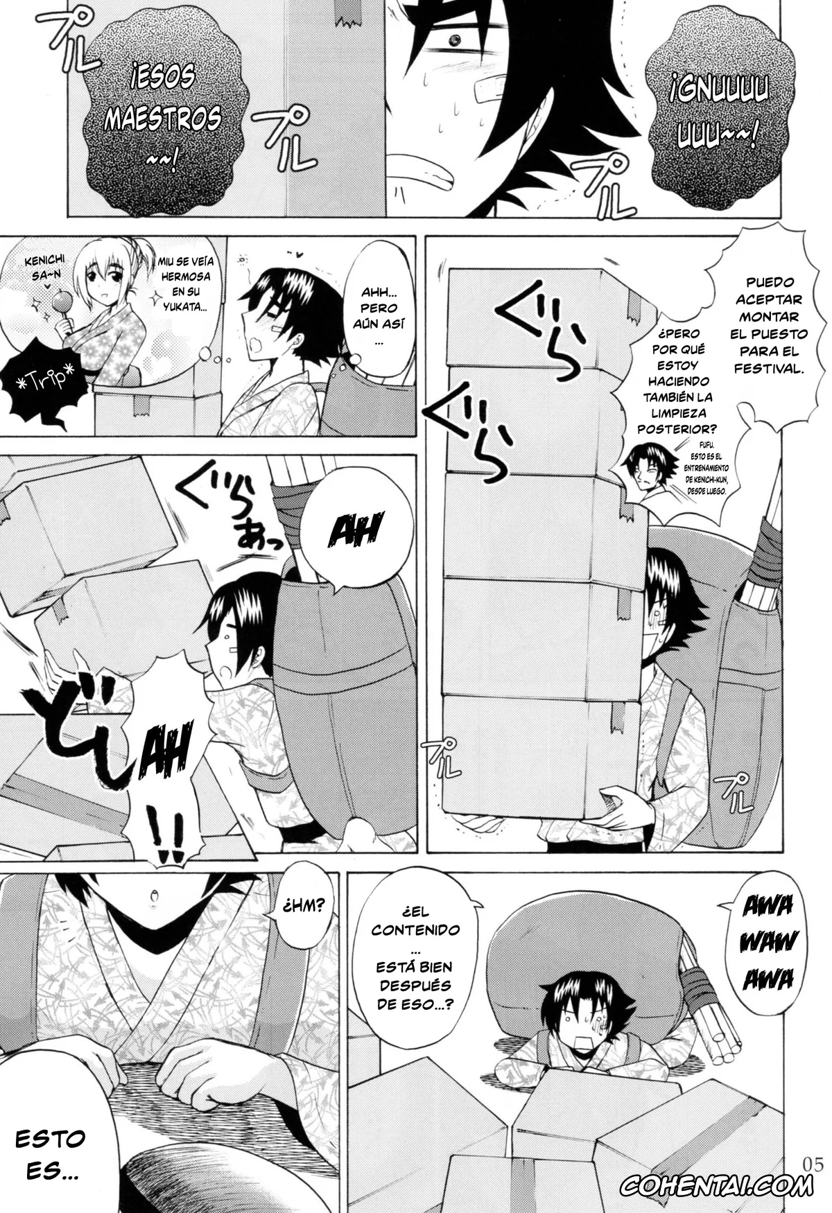 Historys Strongest Disciple Kenichi | Shijou Saikyou No Deshi Kenichi xxx, Kenichi Shirahama xxx, Shigure Kosaka xxx, The Mightiest Disciple’s Teacher Shigure 5 (Shijou Saikyou no Deshi Kenichi), pagina 4