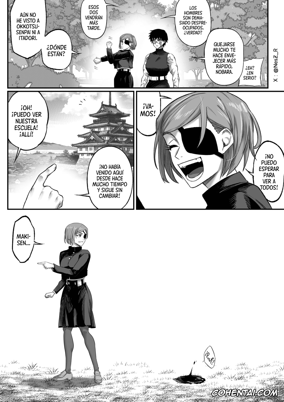 Jujutsu Kaisen xxx, Maki Zenin xxx, Nobara Kugisaki xxx, Sukuna xxx, Yuta Okkotsu xxx, Yuuji Itadori xxx, The Possession (Jujutsu Kaisen), pagina 7