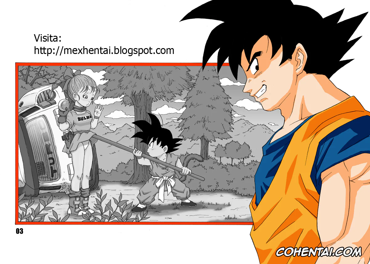 Dragon Ball hentai, Bulma Briefs hentai, Danganball Kanzen Mousou Han 01 (Dragon Ball), pagina 3