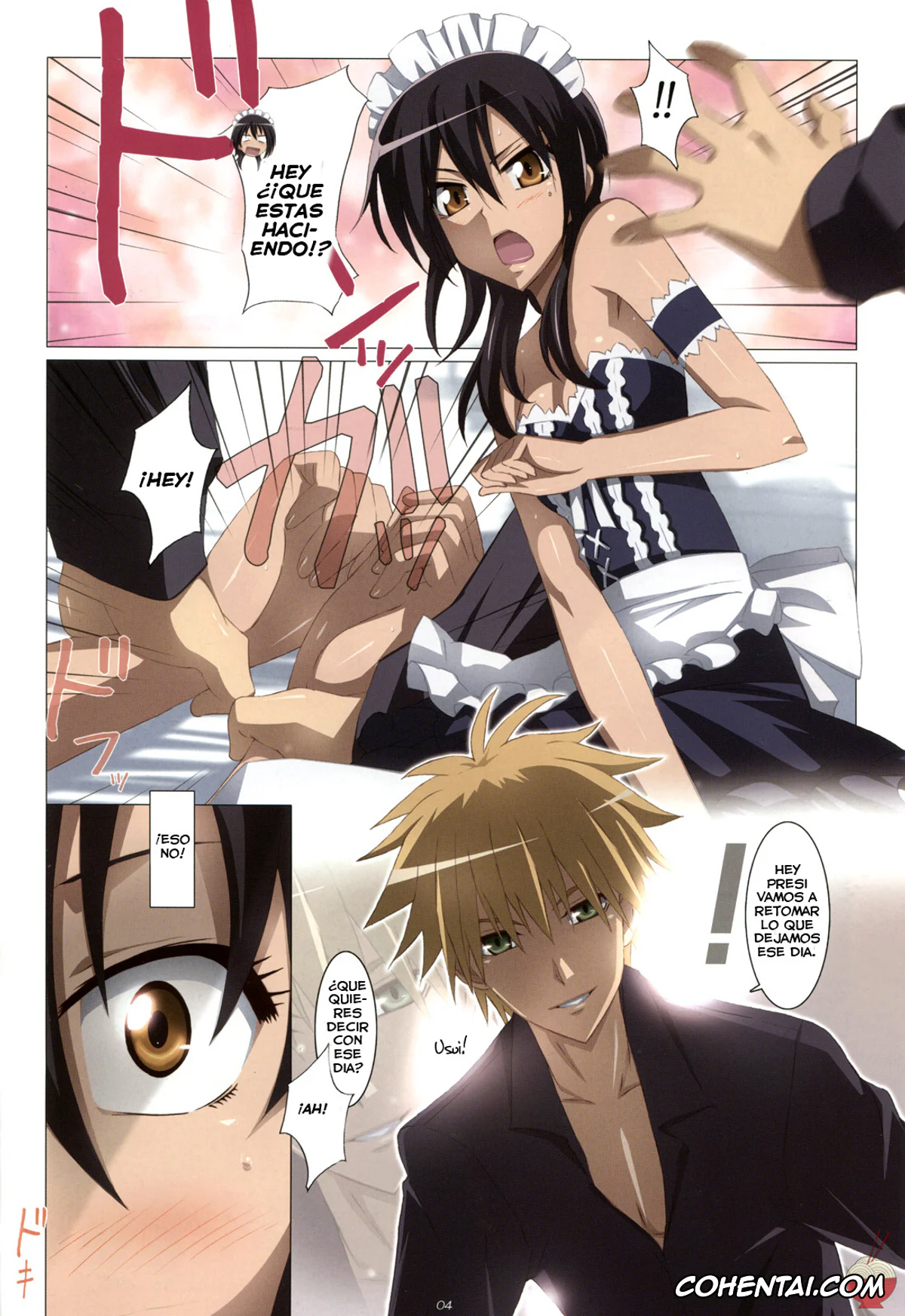 Kaichou Wa Maid-sama xxx, Misaki Ayuzawa xxx, Takumi Usui xxx, Meid in Maid-sama! (Kaichou wa Maid-sama!), pagina 4
