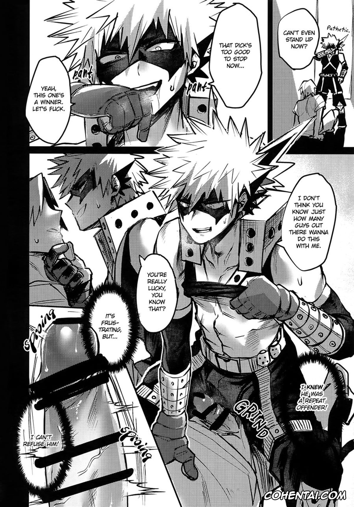 My Hero Academia | Boku No Hero Academia hentai, Izuku Midoriya hentai, Katsuki Bakugou hentai, Immoral Hero (Boku no Hero Academia), pagina 9