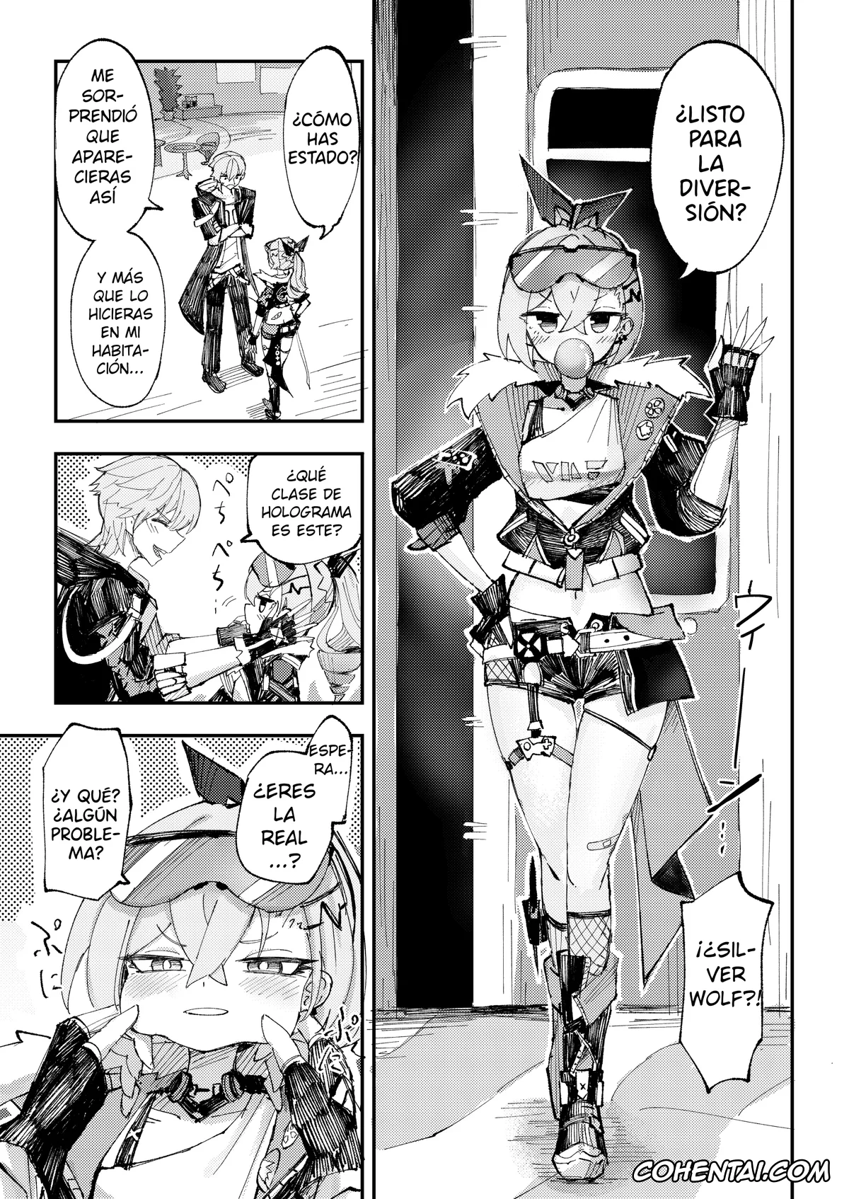Honkai: Star Rail porno, Caelus porno, Silver Wolf porno, Koukishin wa Kaitakusha no Heya de | Curiosidad en el cuarto del trazacaminos (Honkai: Star Rail), pagina 2