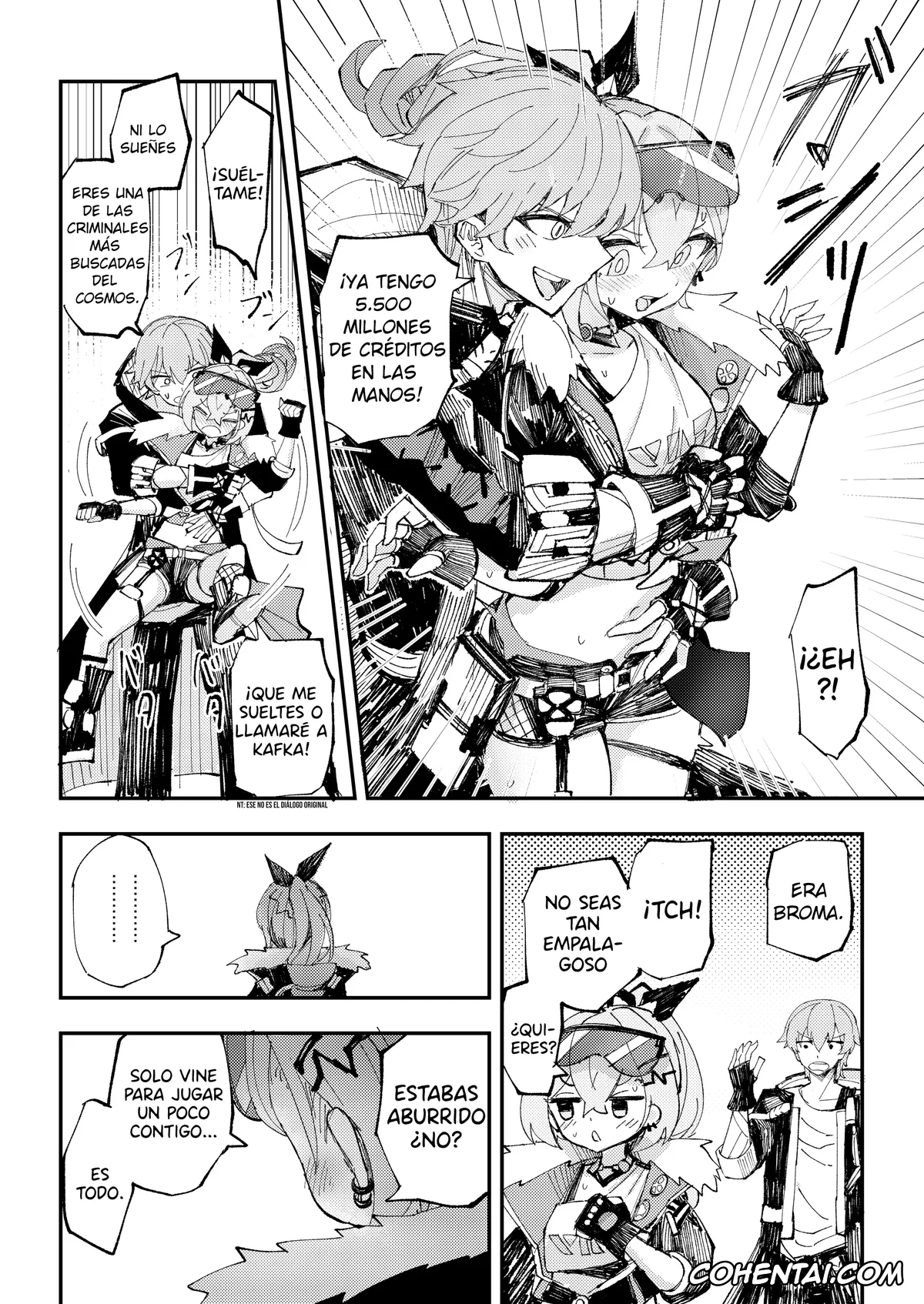Honkai: Star Rail hentai, Caelus hentai, Silver Wolf hentai, Koukishin wa Kaitakusha no Heya de | Curiosidad en el cuarto del trazacaminos (Honkai: Star Rail), pagina 3