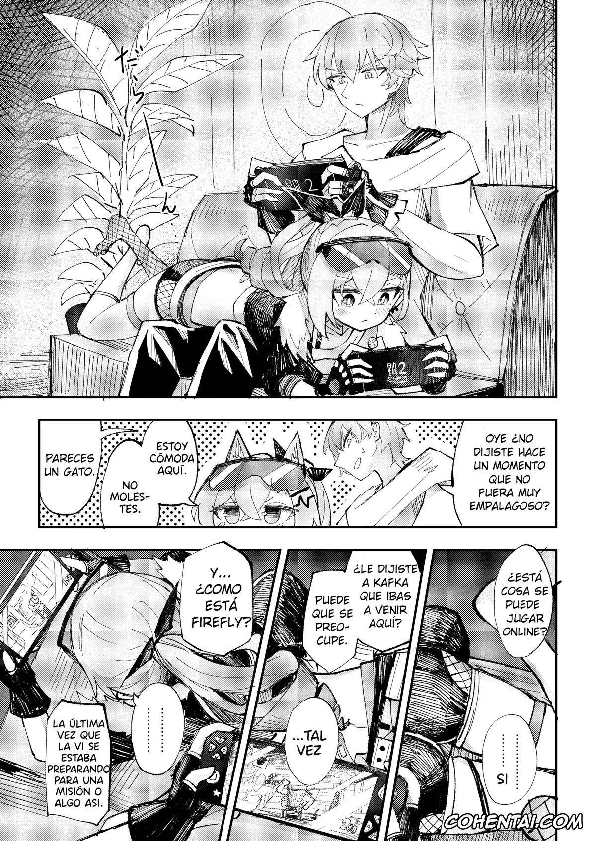 Honkai: Star Rail xxx, Caelus xxx, Silver Wolf xxx, Koukishin wa Kaitakusha no Heya de | Curiosidad en el cuarto del trazacaminos (Honkai: Star Rail), pagina 4